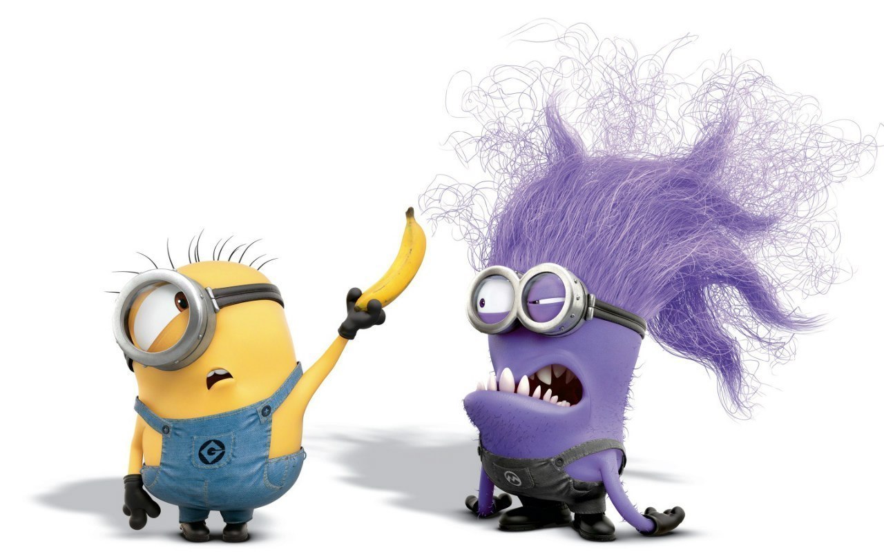 cartoon, despicable me, white Smartphone Background
