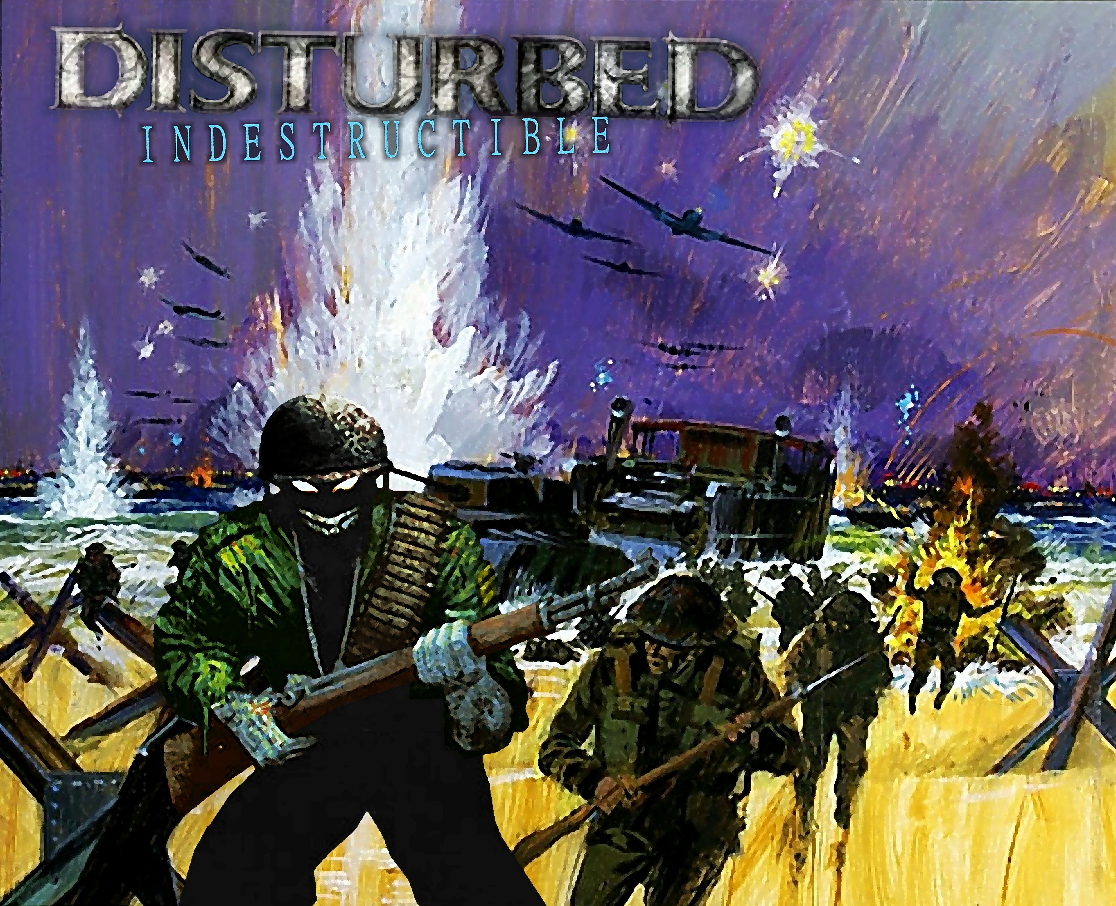disturbed, music, album, disturbed (band), soldier, the guy 5K