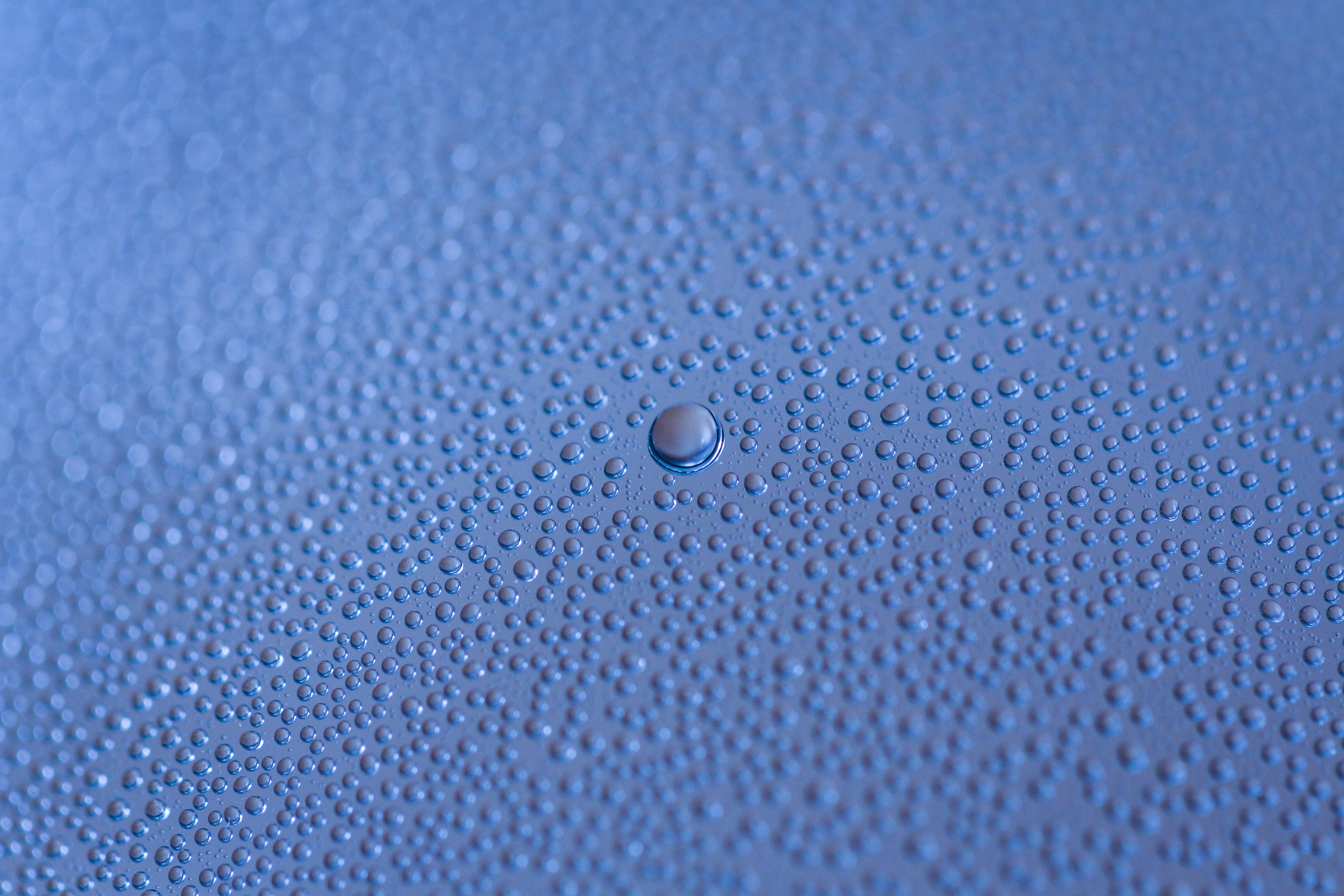 Smartphone Background surface, smooth, drops, blur