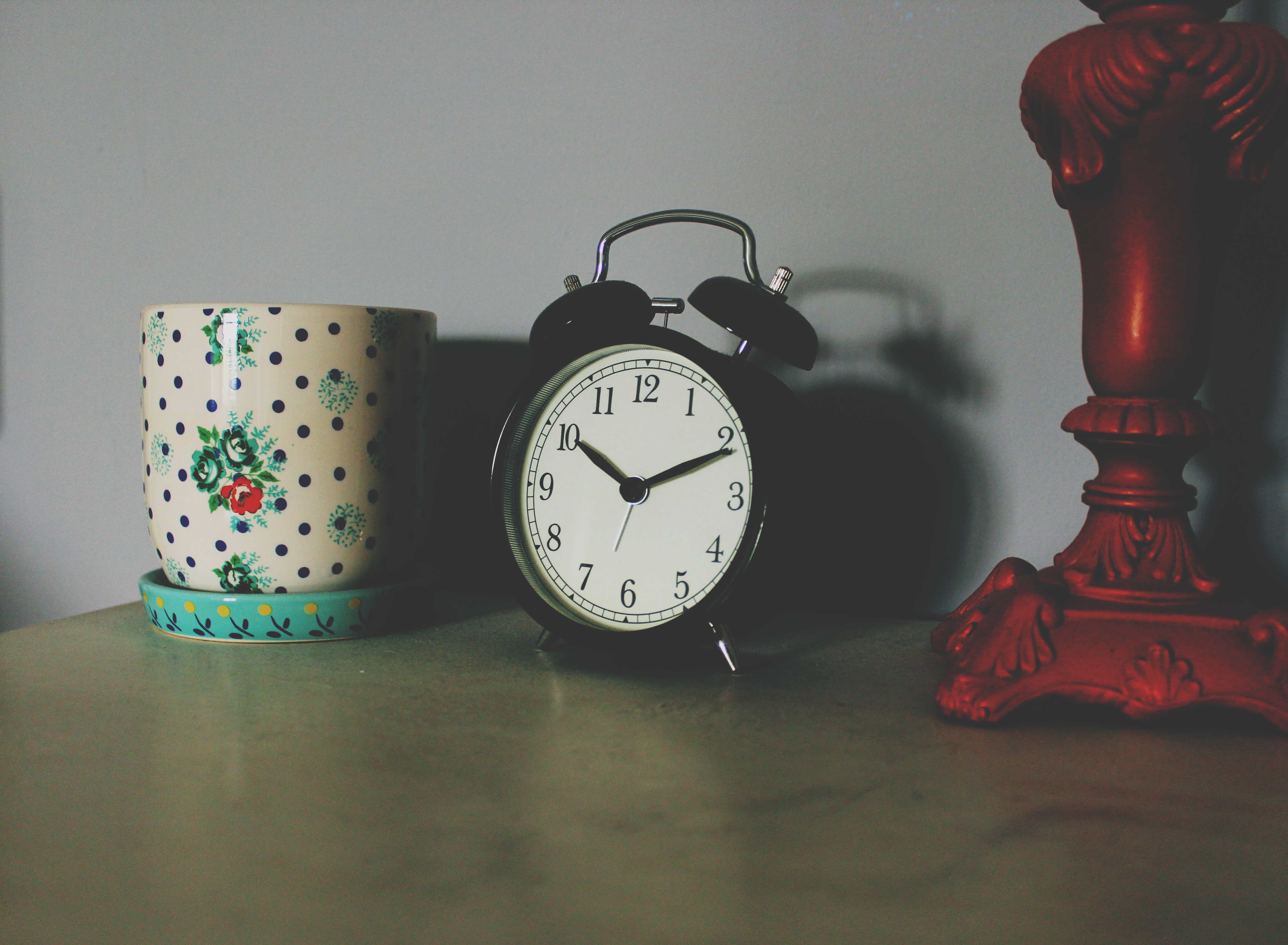 miscellanea, clock, miscellaneous, table, alarm clock