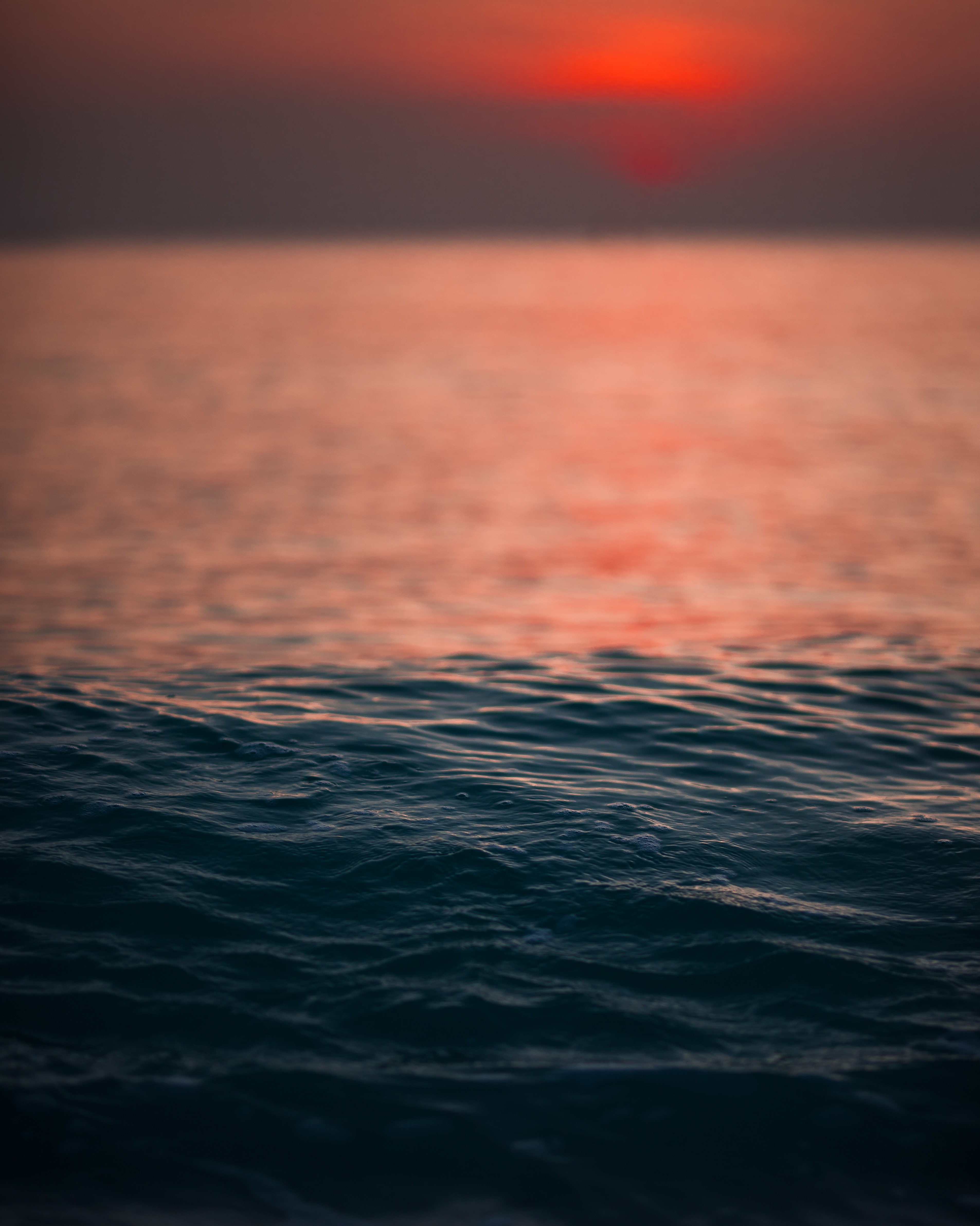 104522 Hintergrundbild herunterladen natur, wasser, sunset, sea, horizont, wellen, ripple - Bildschirmschoner und Bilder kostenlos