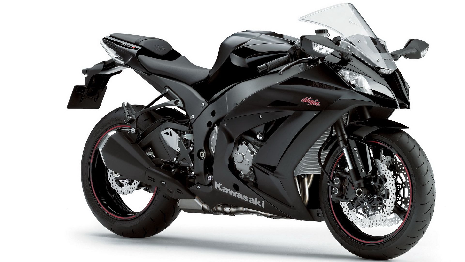 51220 Hintergrundbild herunterladen motorräder, schwarz, das schwarze, motorrad, kawasaki, kawasaki ninja, kawasaki-ninja - Bildschirmschoner und Bilder kostenlos