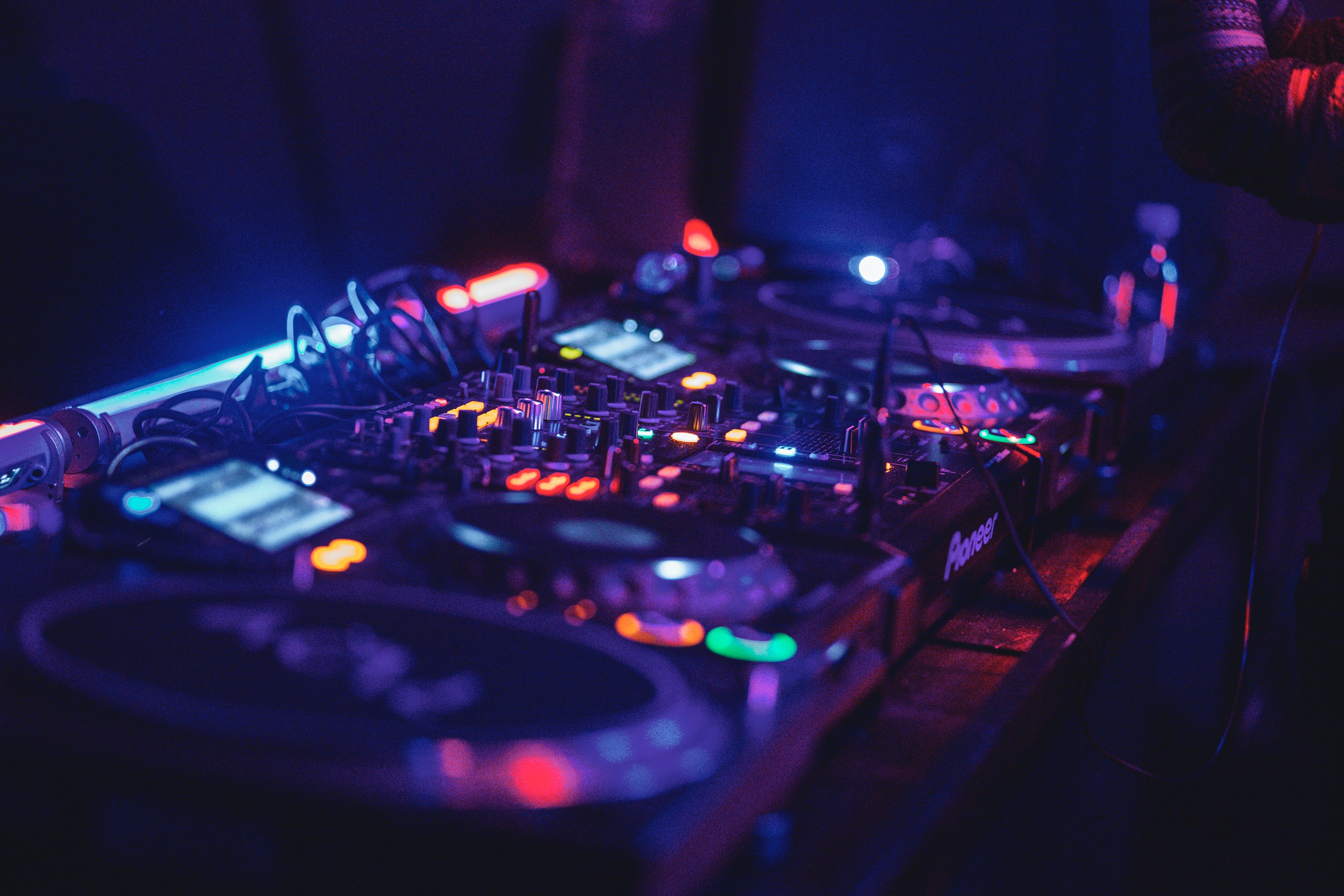neon, dj, music, apparatus, equipment, sound recording cell phone wallpapers
