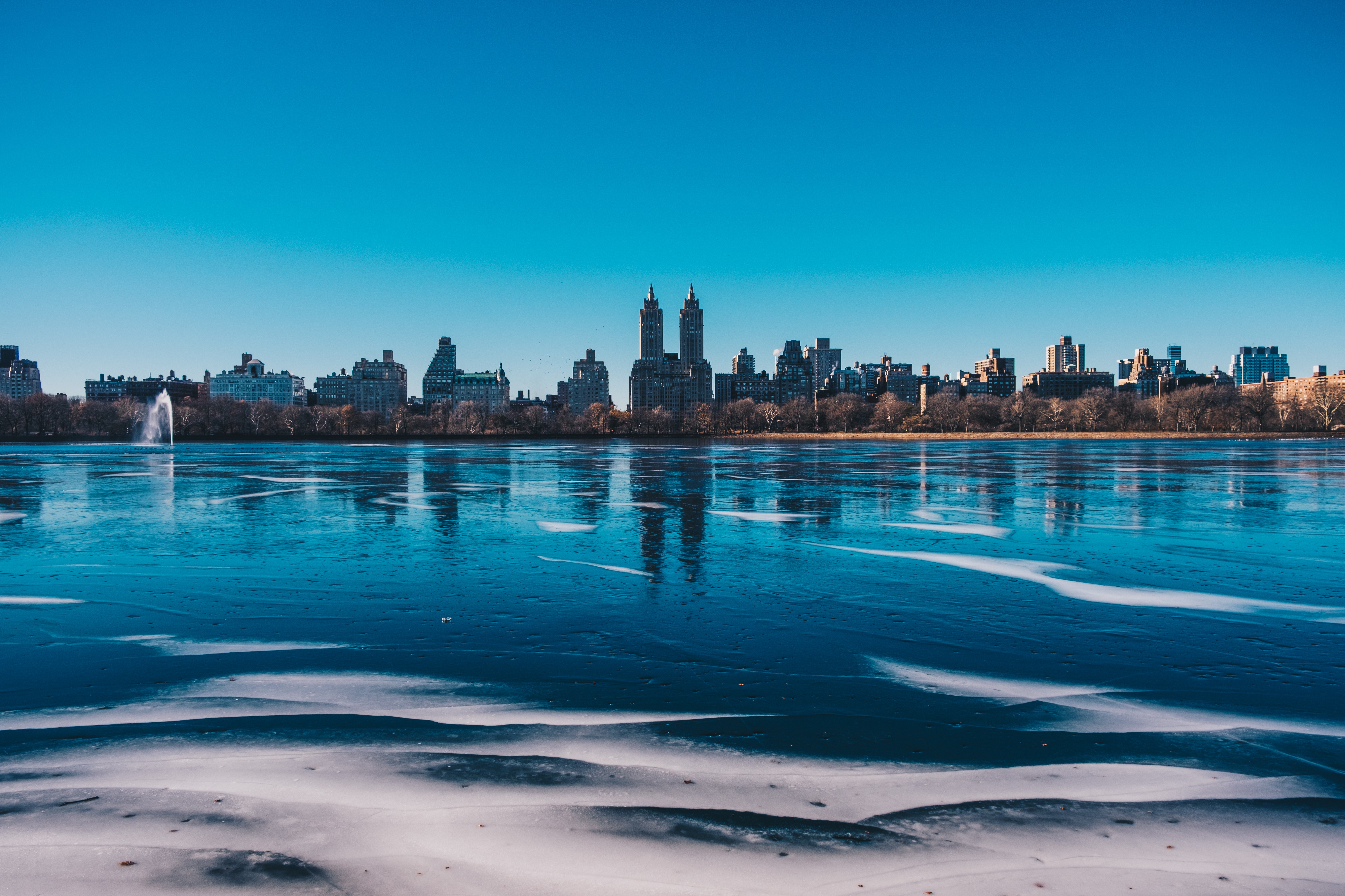 Cool Backgrounds shore, cities, ice, united states Usa