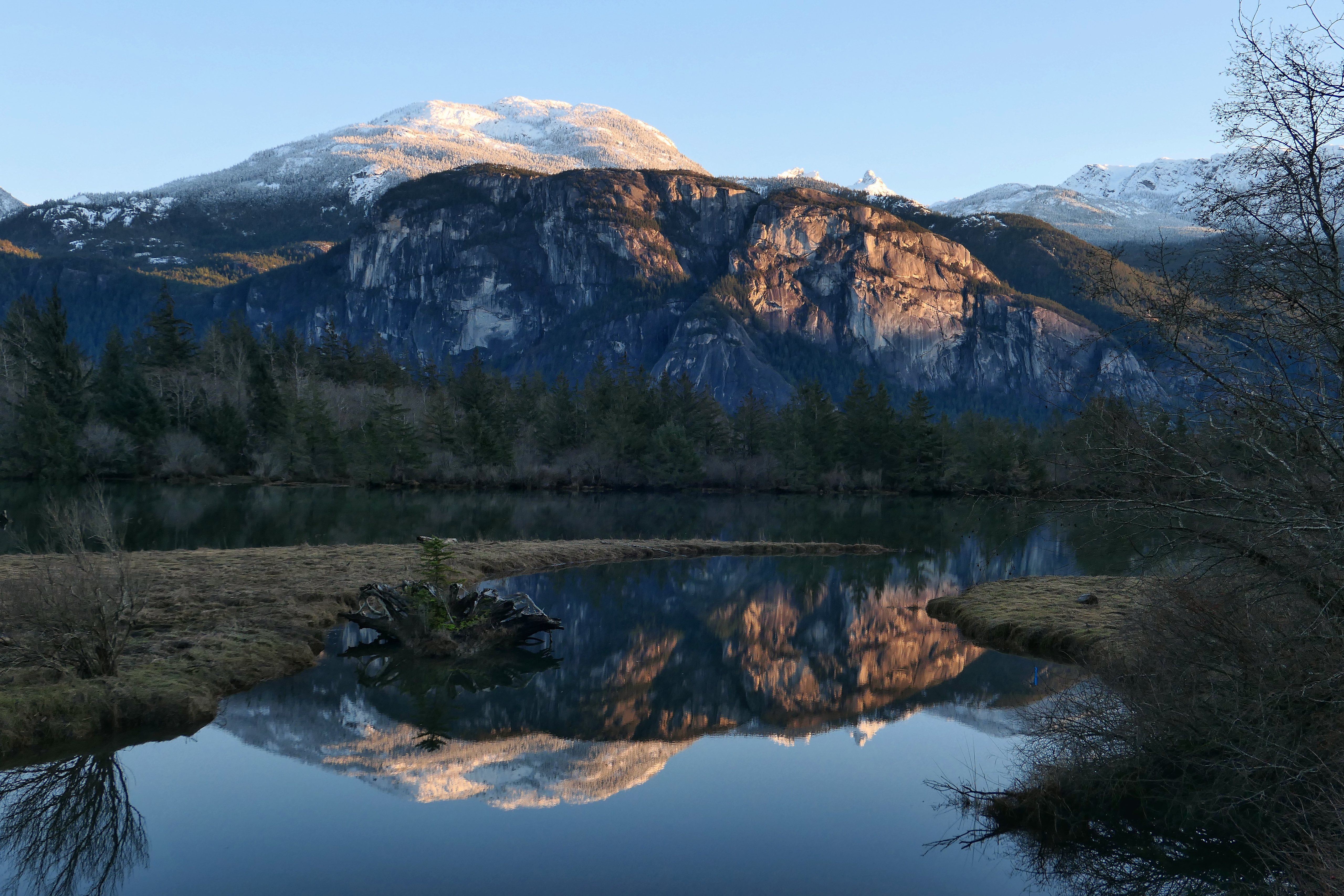 nature, reflection, landscape, lake HD Mobile