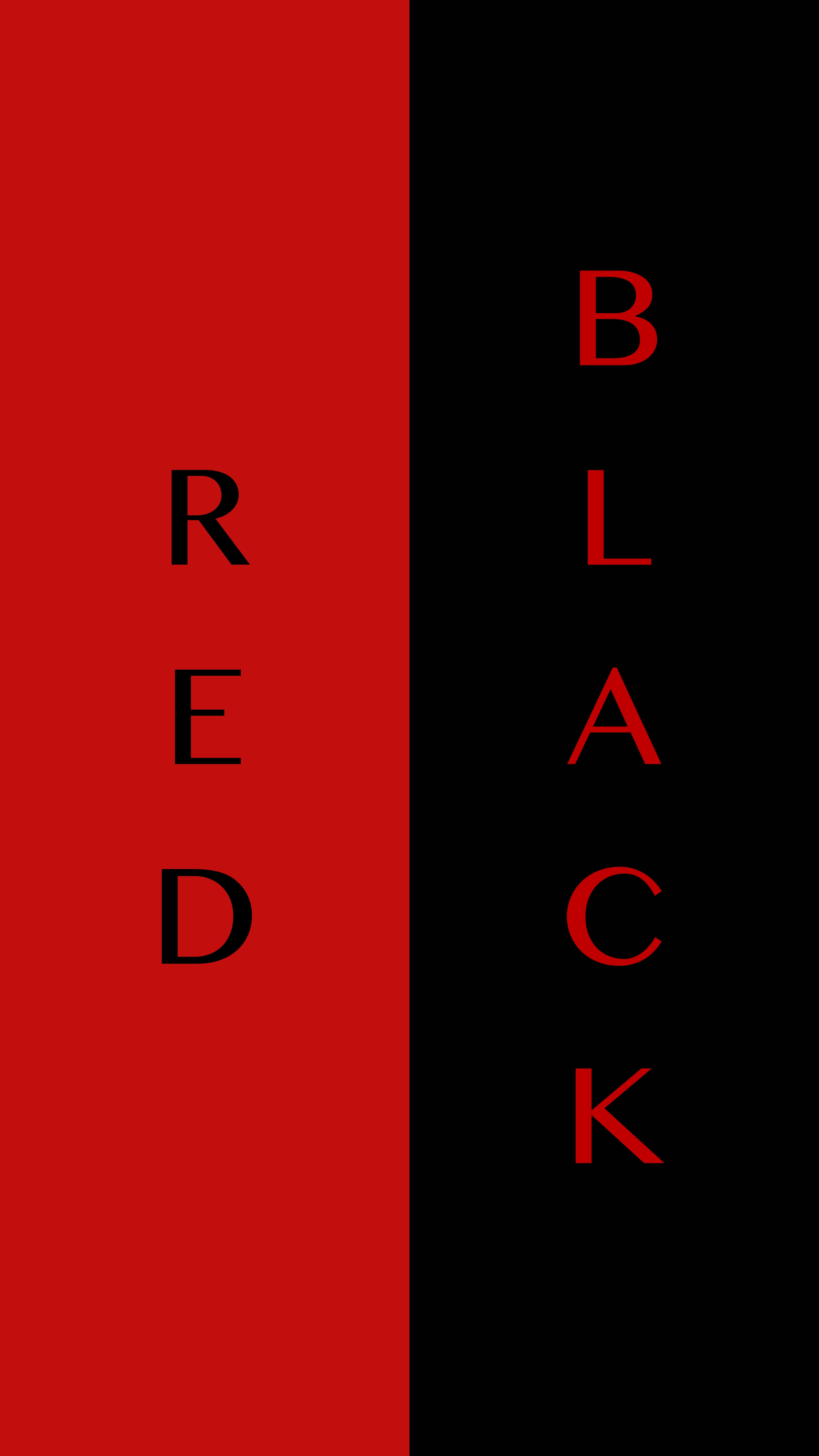 words, black, red, color HD wallpaper
