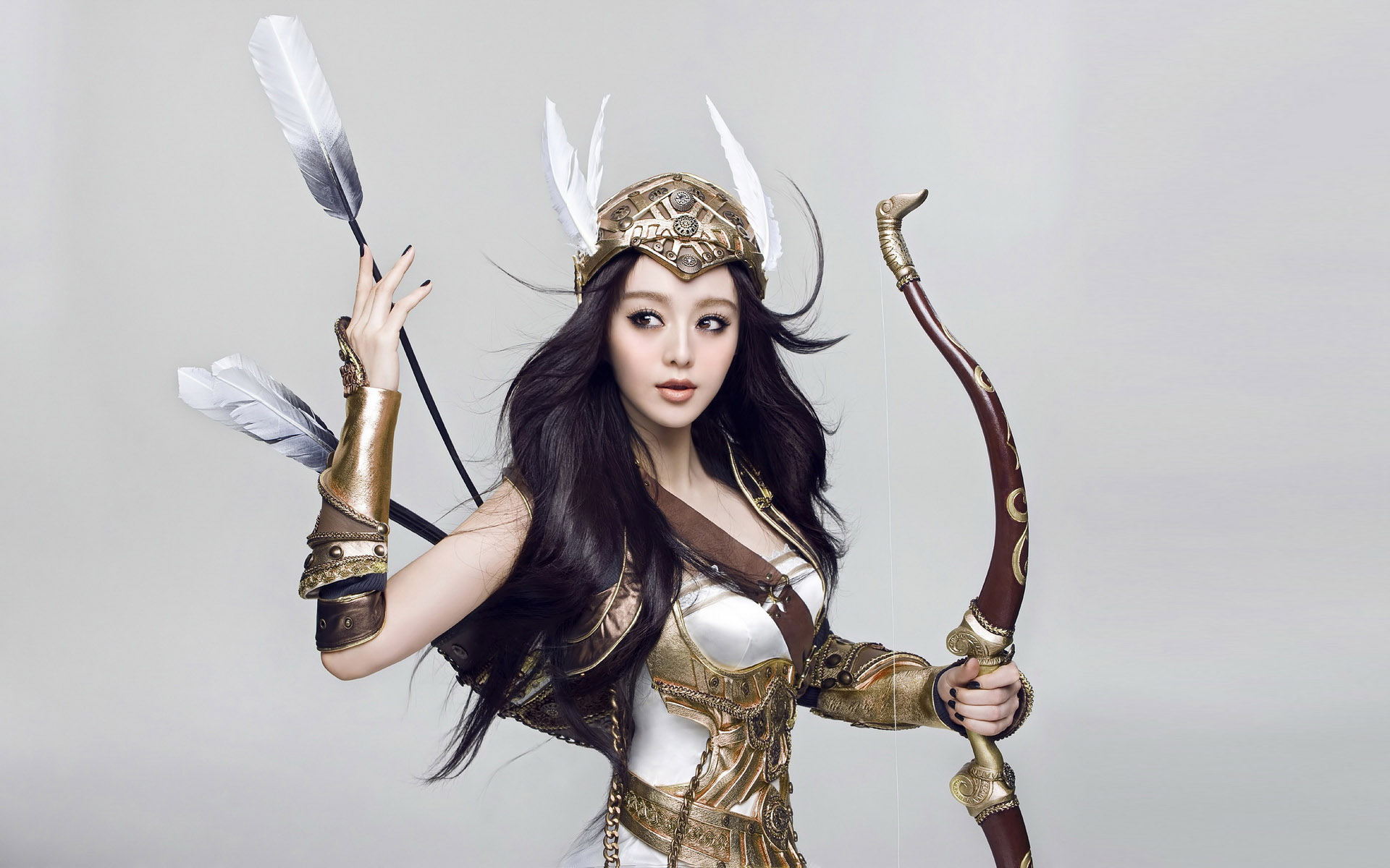 armor, bow, archer, arrow, fantasy