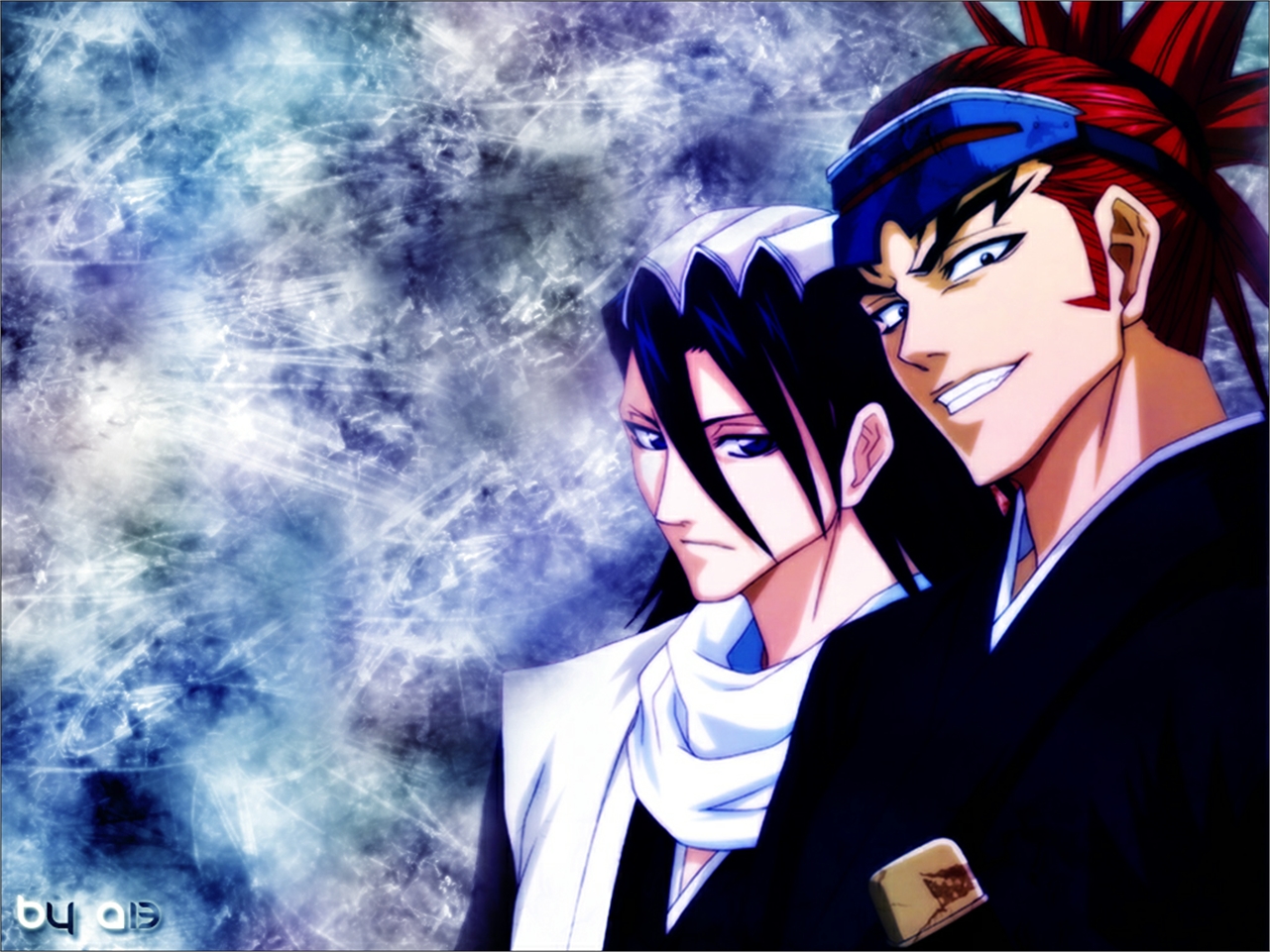 Baixar papel de parede para celular de Anime, Alvejante, Renji Abarai, <b>Byak...</b>