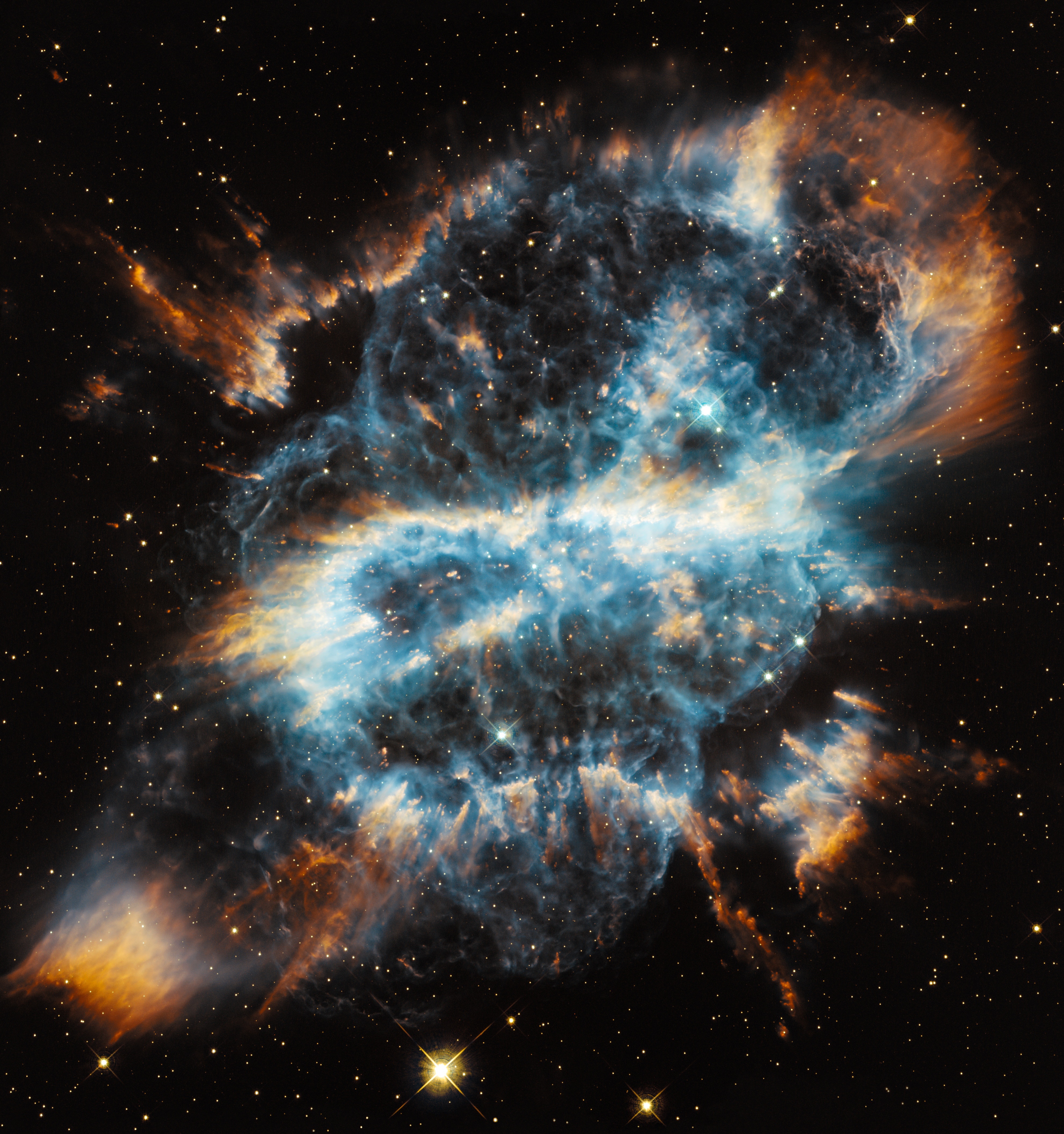 nebula, universe, galaxy, ngc 5189, planetary nebula cellphone
