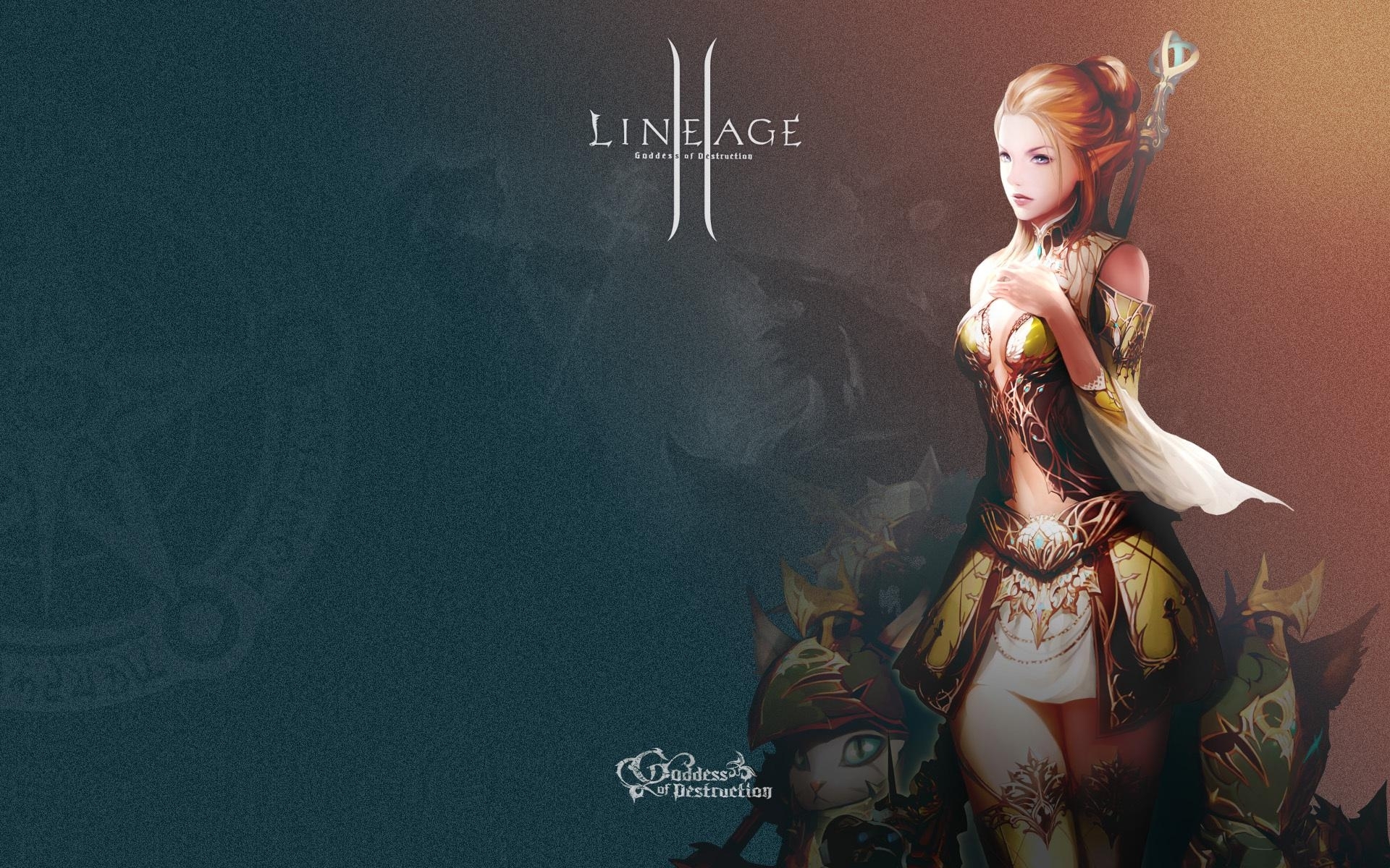HD for desktop 1080p Games lineage ll, turquoise
