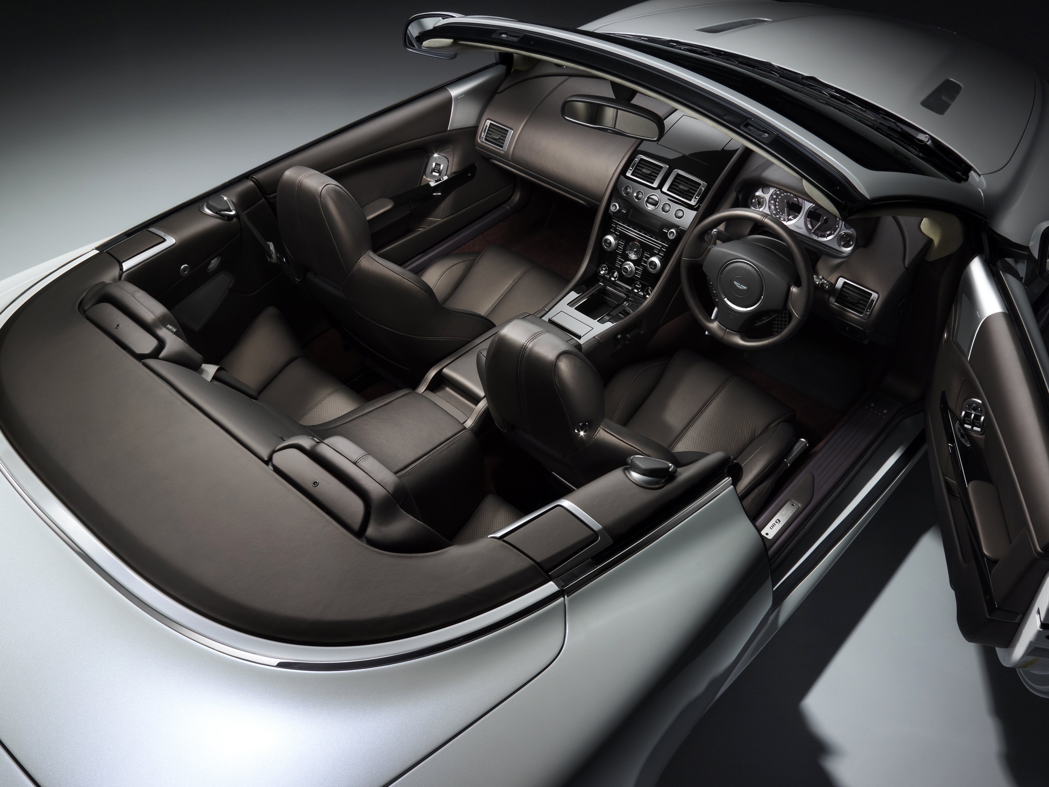 steering wheel, aston martin, cars, interior 3d Wallpaper