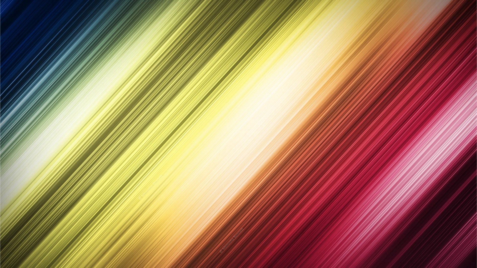 multicolored, abstract, motley, lines, faded, obliquely HD wallpaper