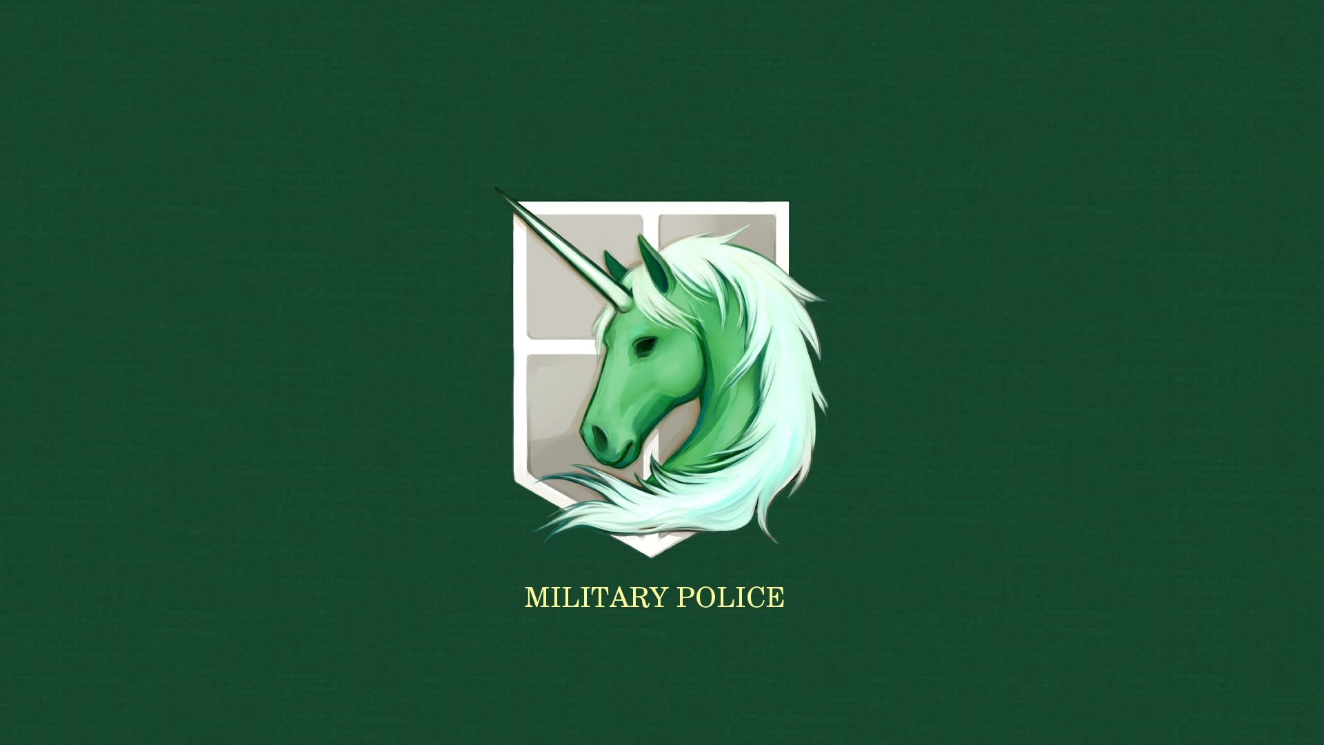 Эмблема военной полиции атака титанов