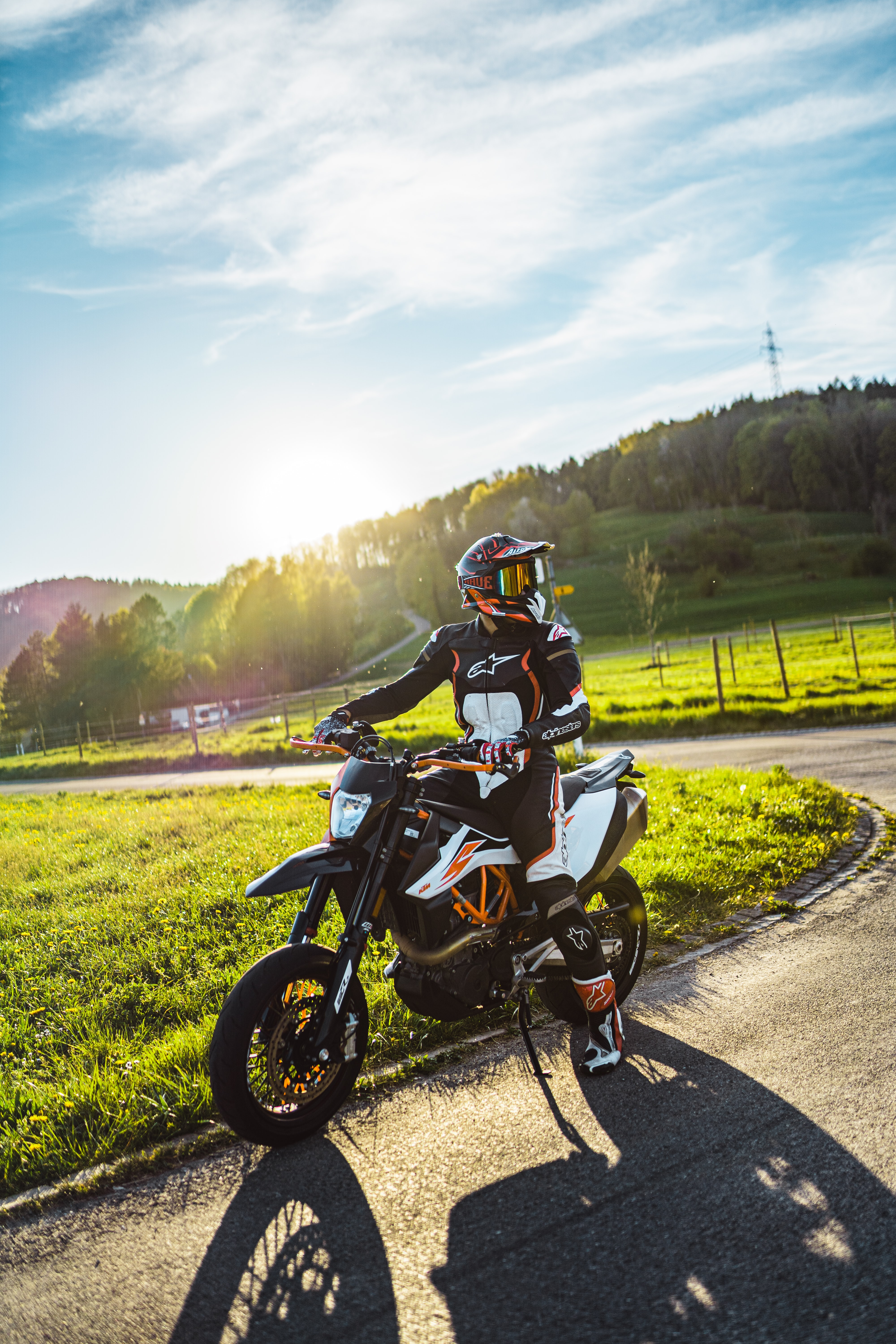Mobile wallpaper: Ktm 200 Duke, Motorcyclist, Outfit, Motorcycle,  Motorcycles, Equipment, Ktm, Bike, 73500 download the picture for free.