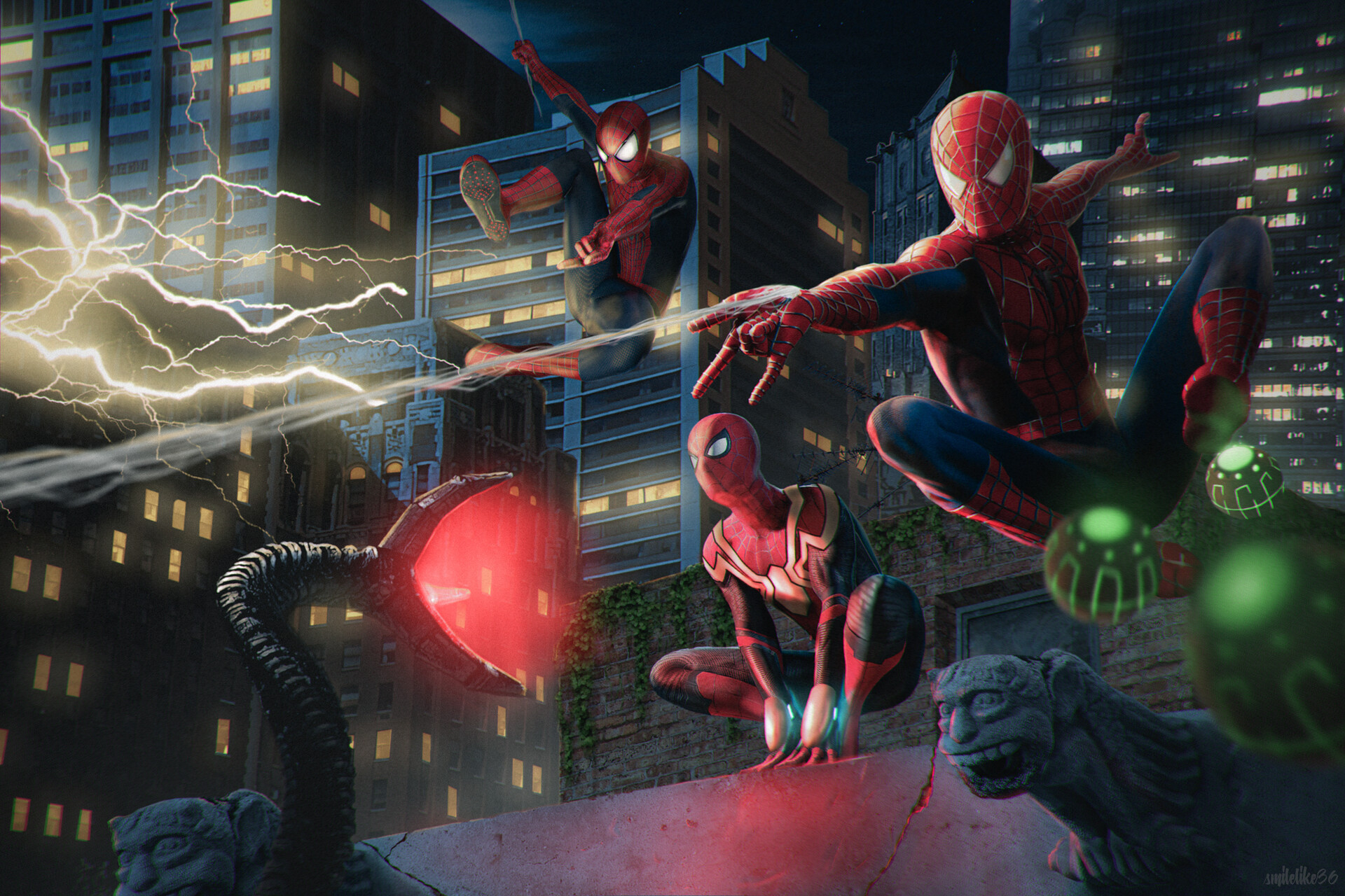 Cool Backgrounds spider man: no way home, movie Spider Man