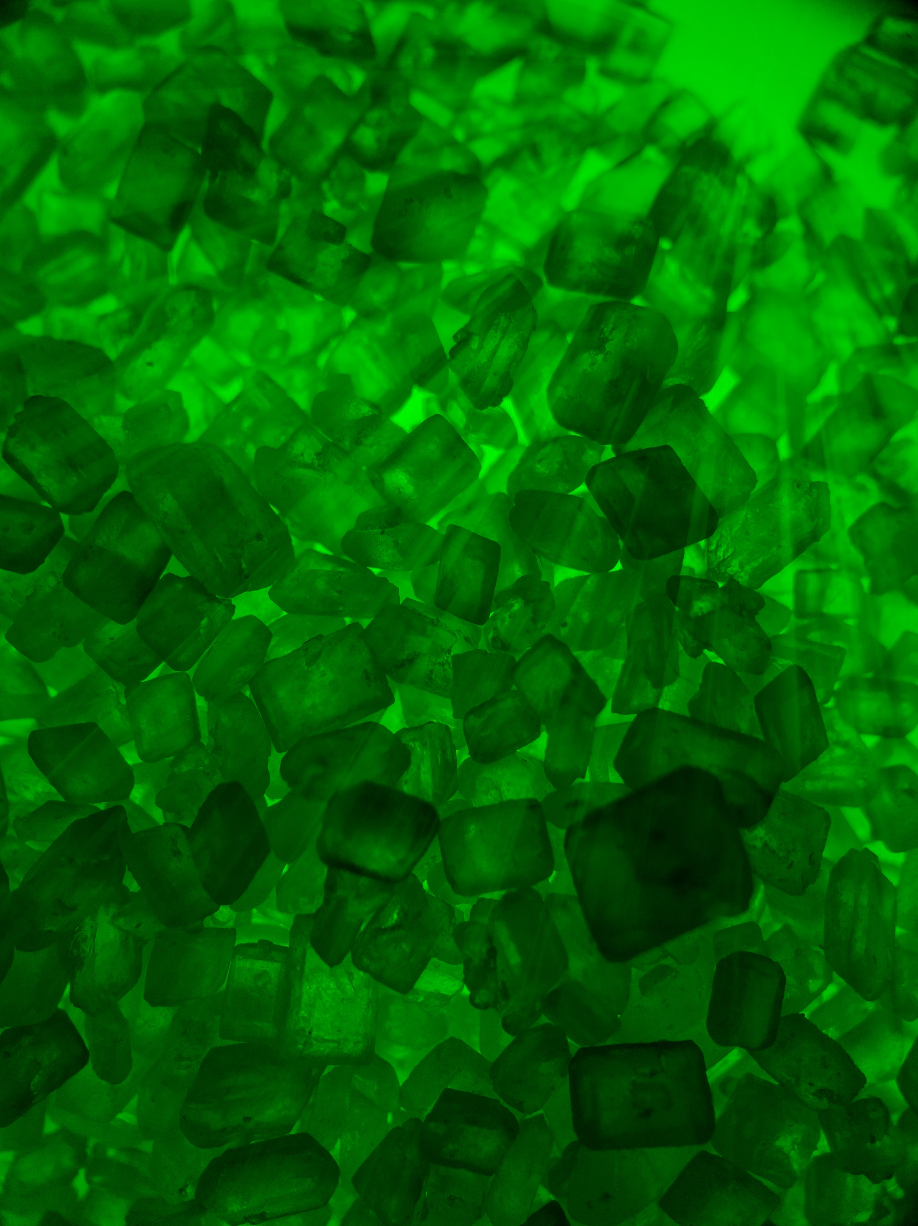 Ultra HD 4K miscellaneous, crystals, green, beams