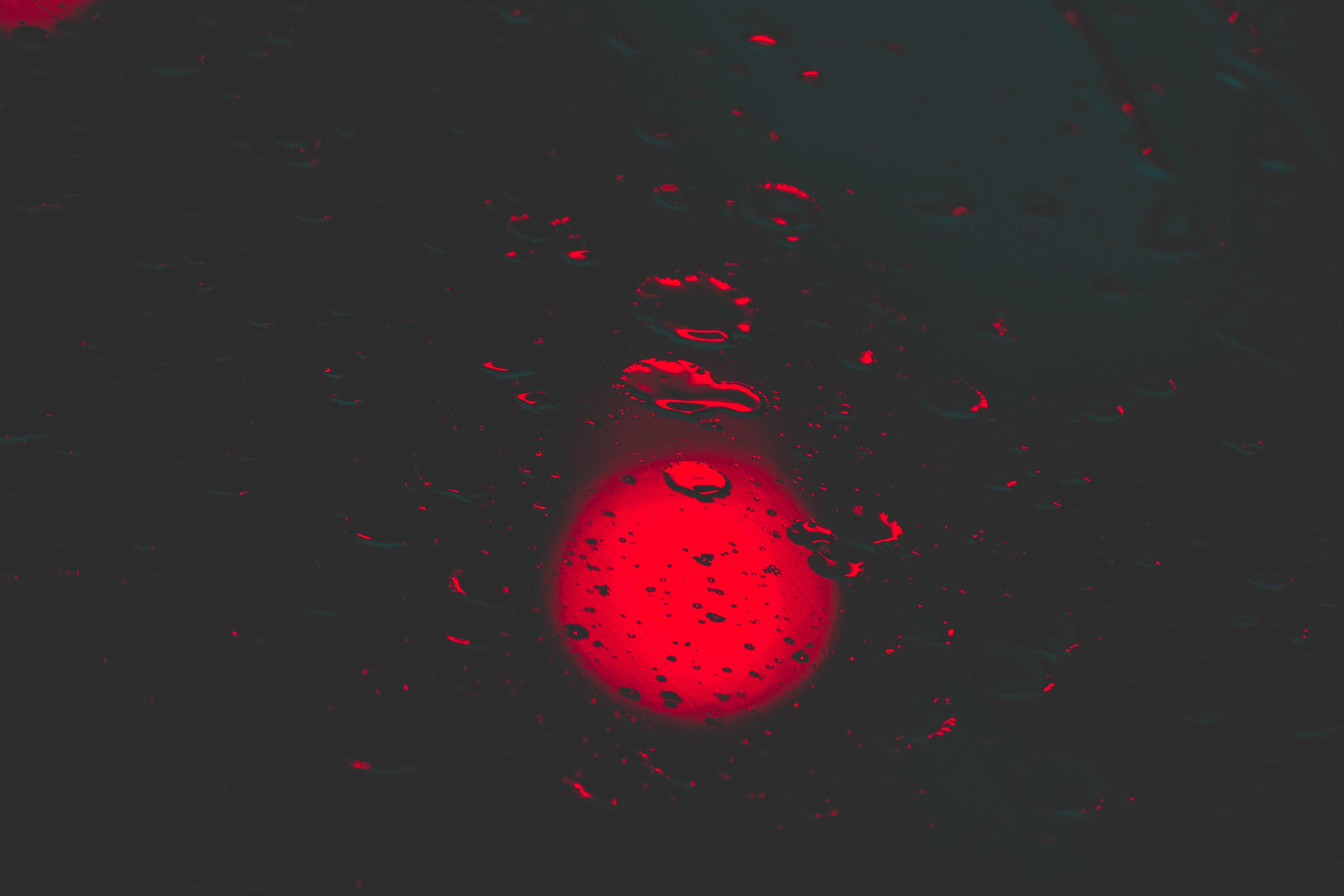 dark, drops, shine, light, surface, circle cell phone wallpapers