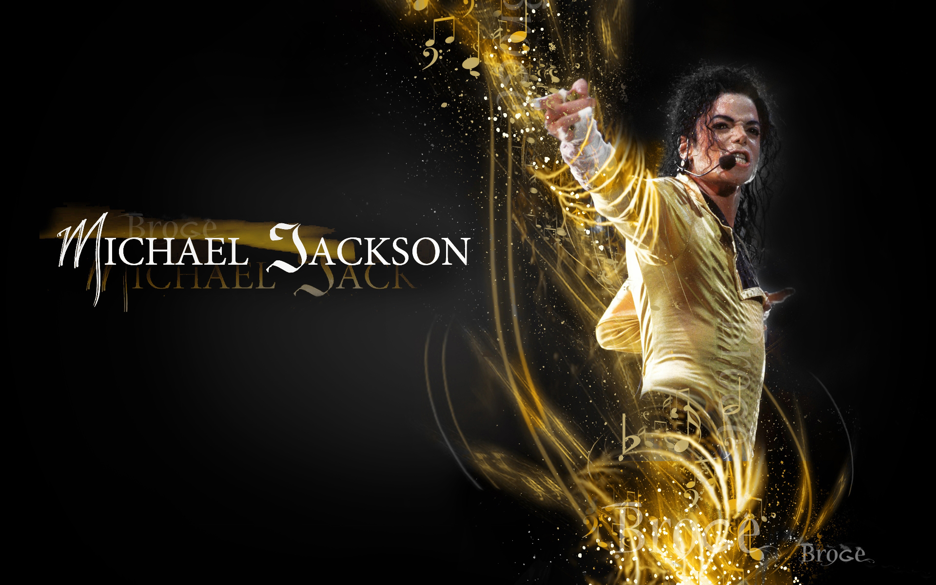 Michael Jackson music 4k Wallpaper