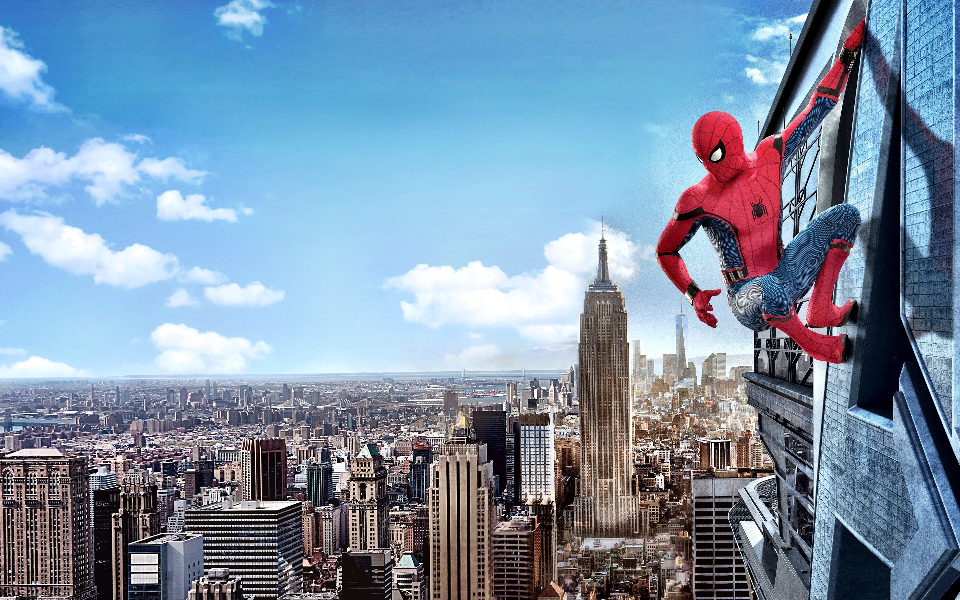 Cool Backgrounds empire state building, building, new york, movie Spider Man