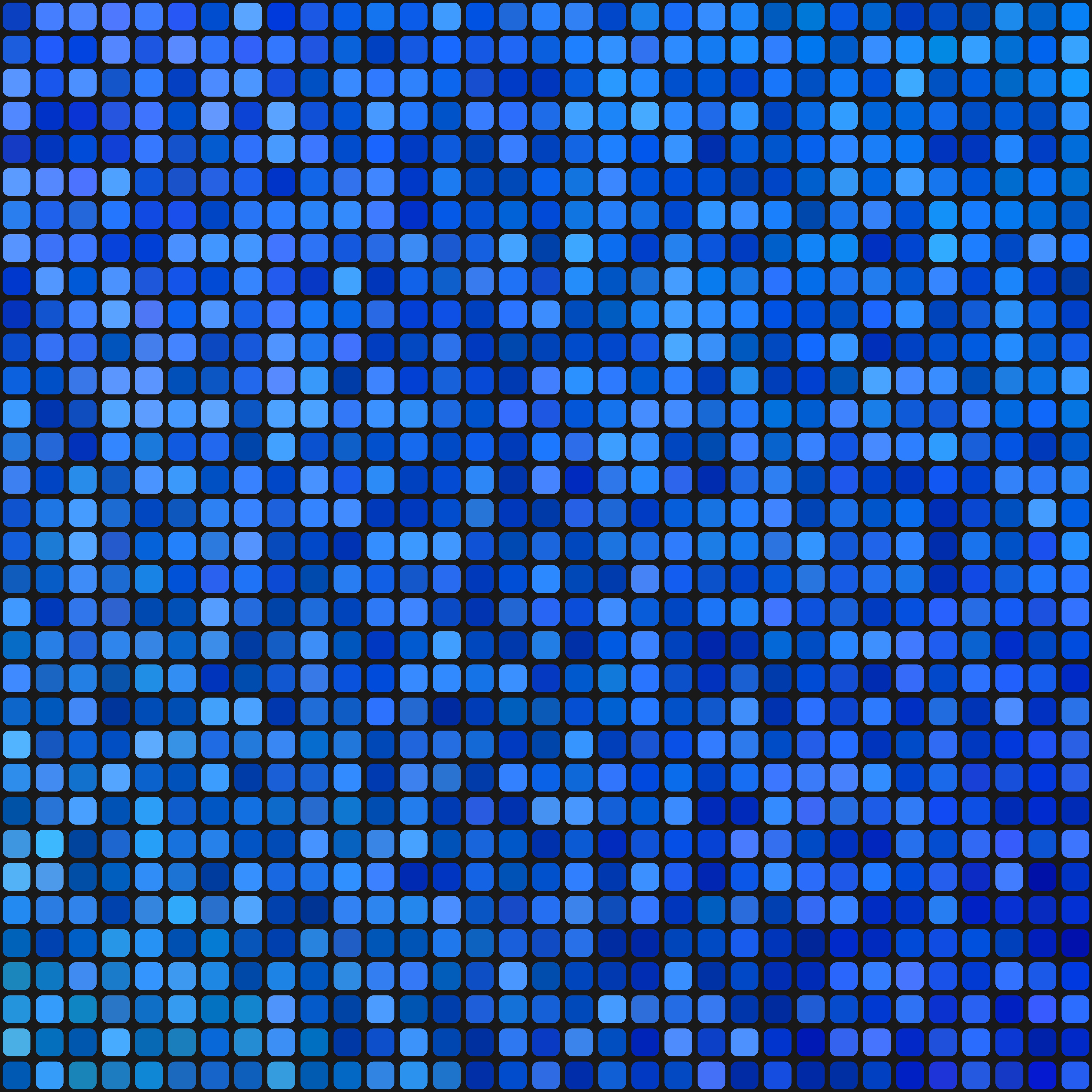 Mobile HD Wallpaper Mosaic blue, textures, squares, pixels