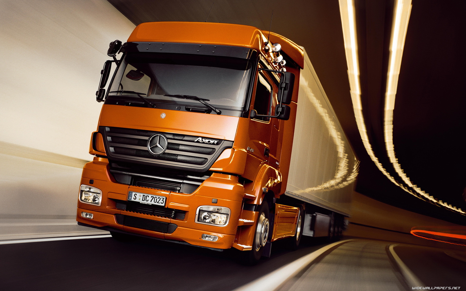 Handy-Wallpaper Transport, Auto, Mercedes, Trucks kostenlos herunterladen.