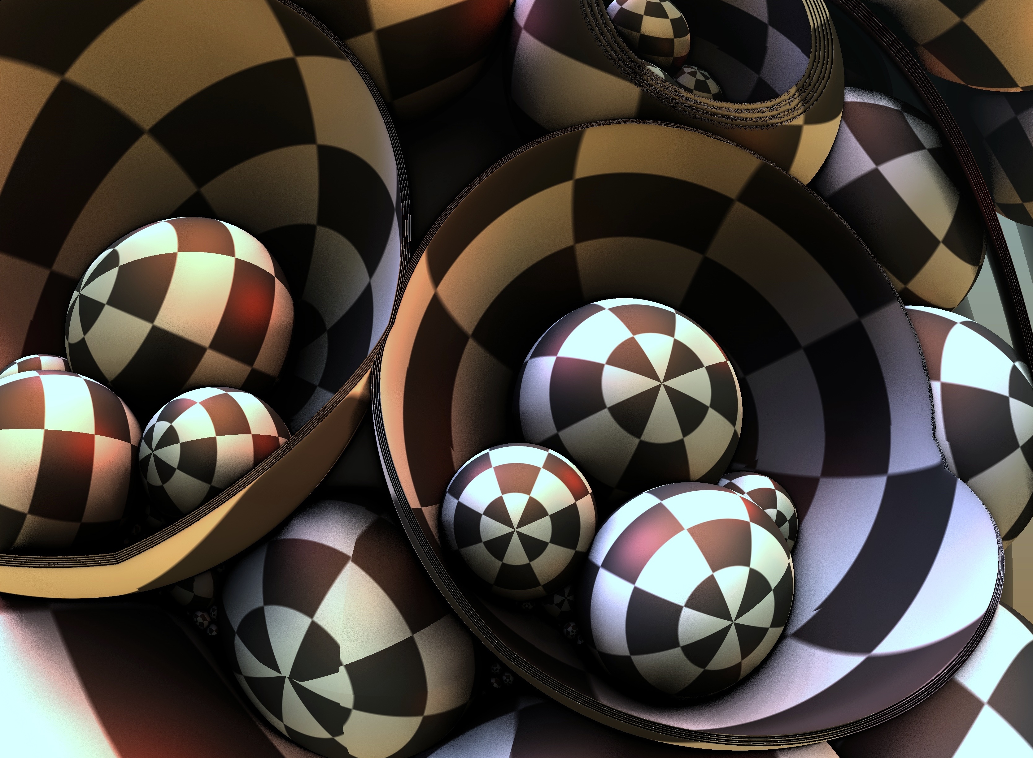 103851 2560x1080 PC pictures for free, download immersion, form, balls, 3d 2560x1080 wallpapers on your desktop