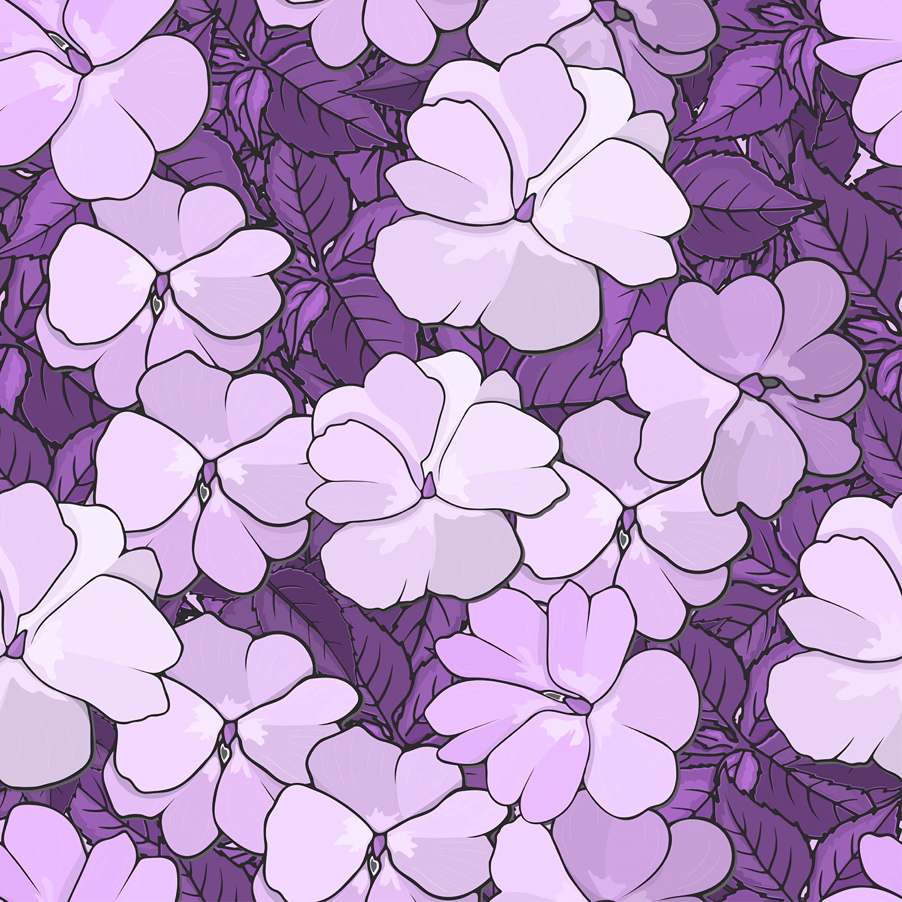 lilac, flowers, leaves, white, pattern, texture, textures, floral
