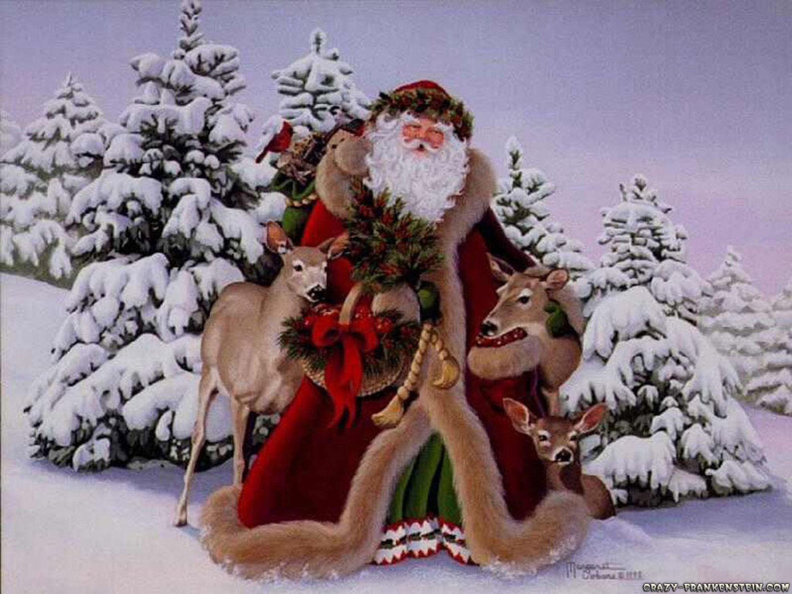 13998 Заставки и Обои Дед Мороз на телефон. Скачать праздники, рождество (christmas, xmas), рисунки, новый год (new year) картинки бесплатно