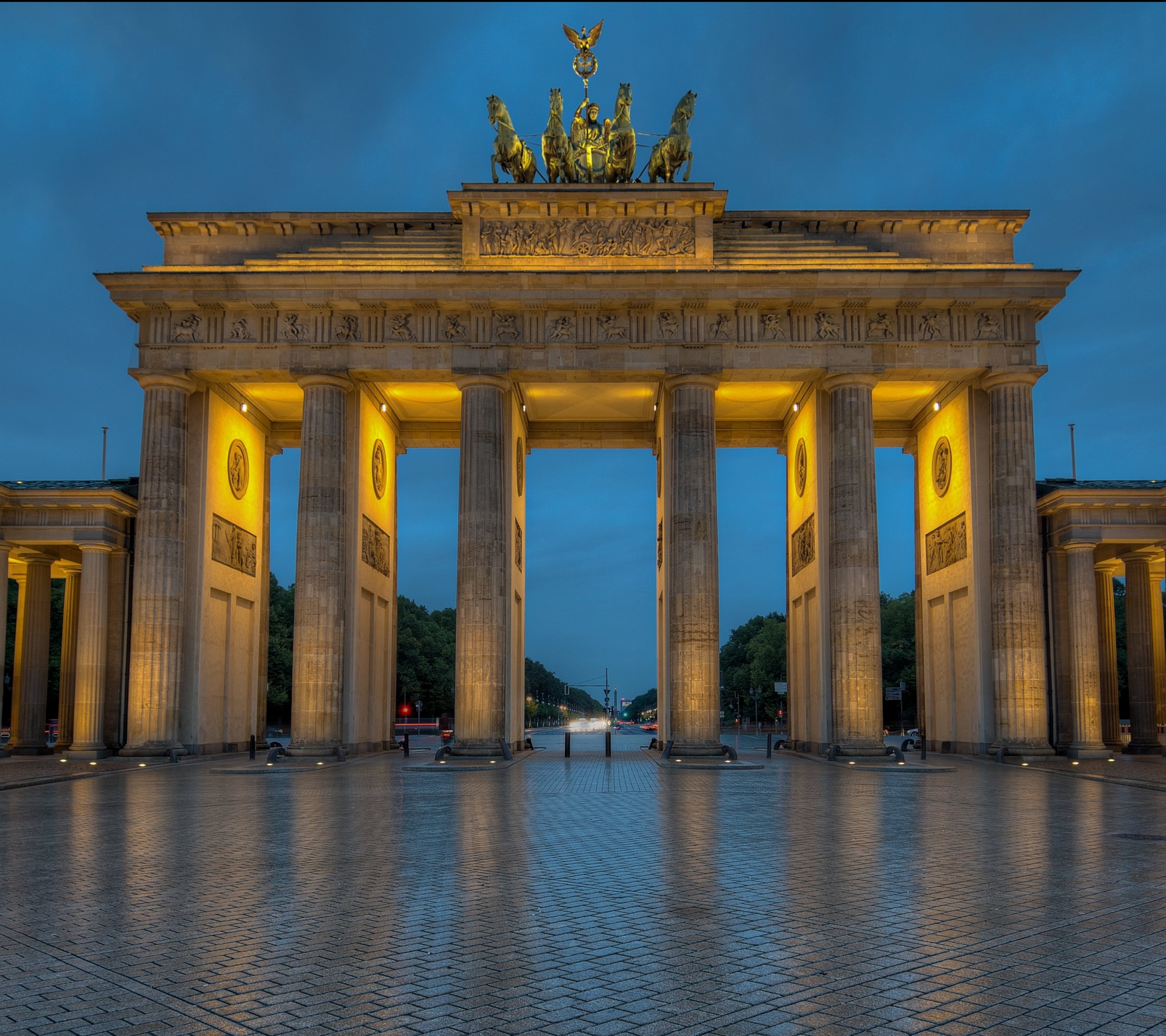 HD desktop wallpaper: Berlin, Monuments, Statue, Monument, Germany, Man  Made, Brandenburg Gate download free picture #1089690