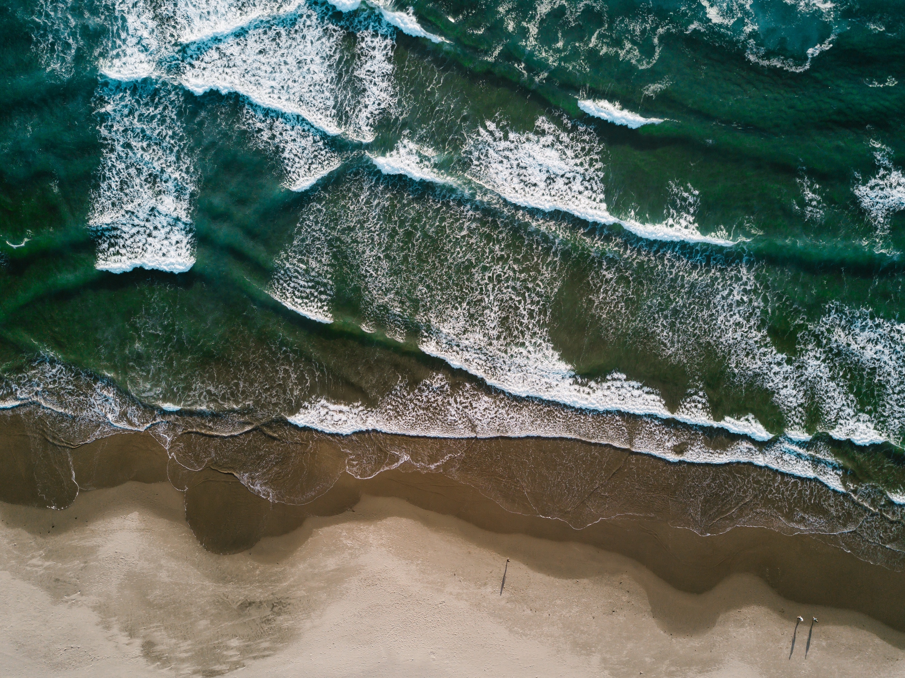 Laden Sie das Natur, Waves, Surfen, Sand, Blick Von Oben, Ufer, Bank, Ozean, Schaum-Bild kostenlos auf Ihren PC-Desktop herunter