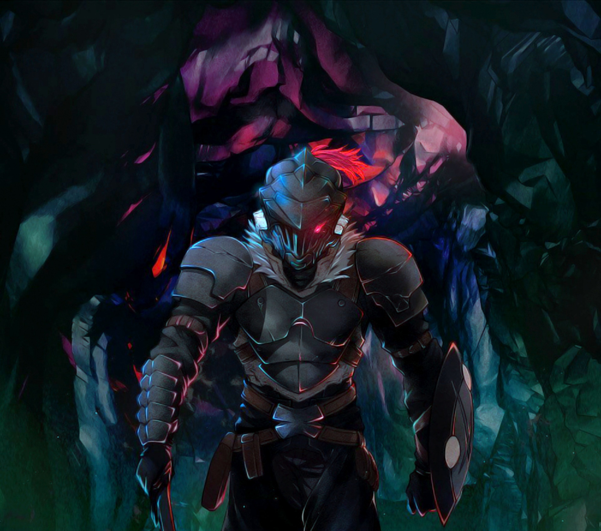 armor, shield, anime, goblin slayer Lock Screen Images