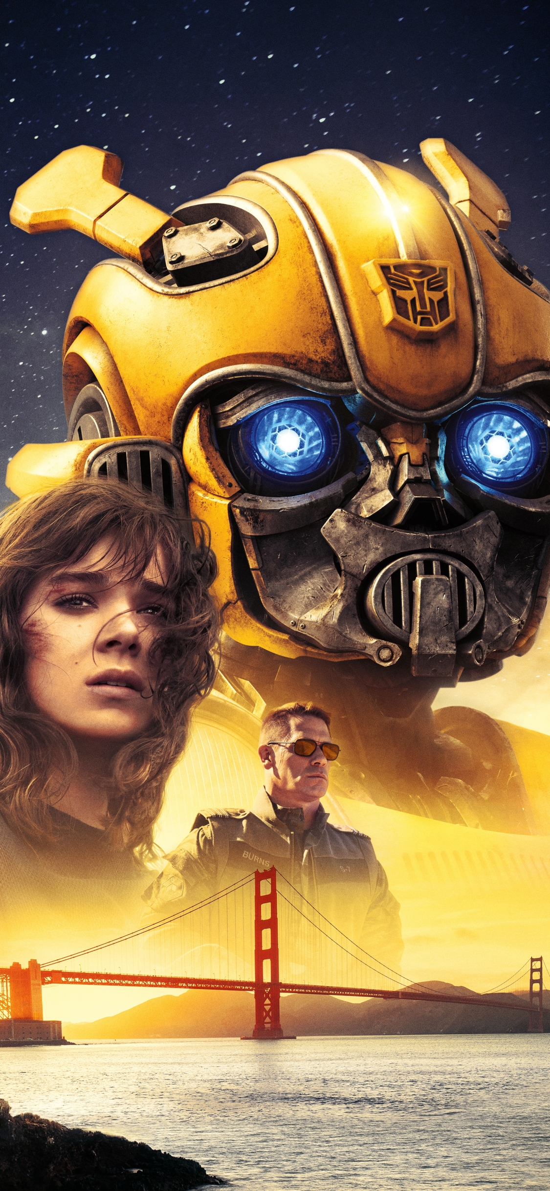 Mobile wallpaper: Bumblebee, Movie, Hailee Steinfeld, Bumblebee  (Transformers), 1322208 download the picture for free.