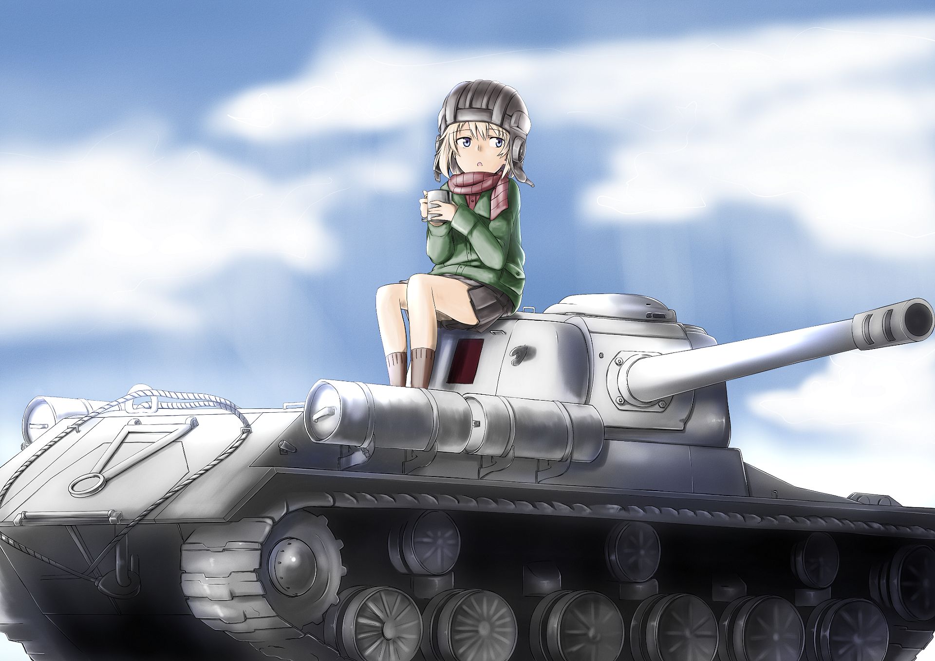 Girls und Panzer Катюша и т 34