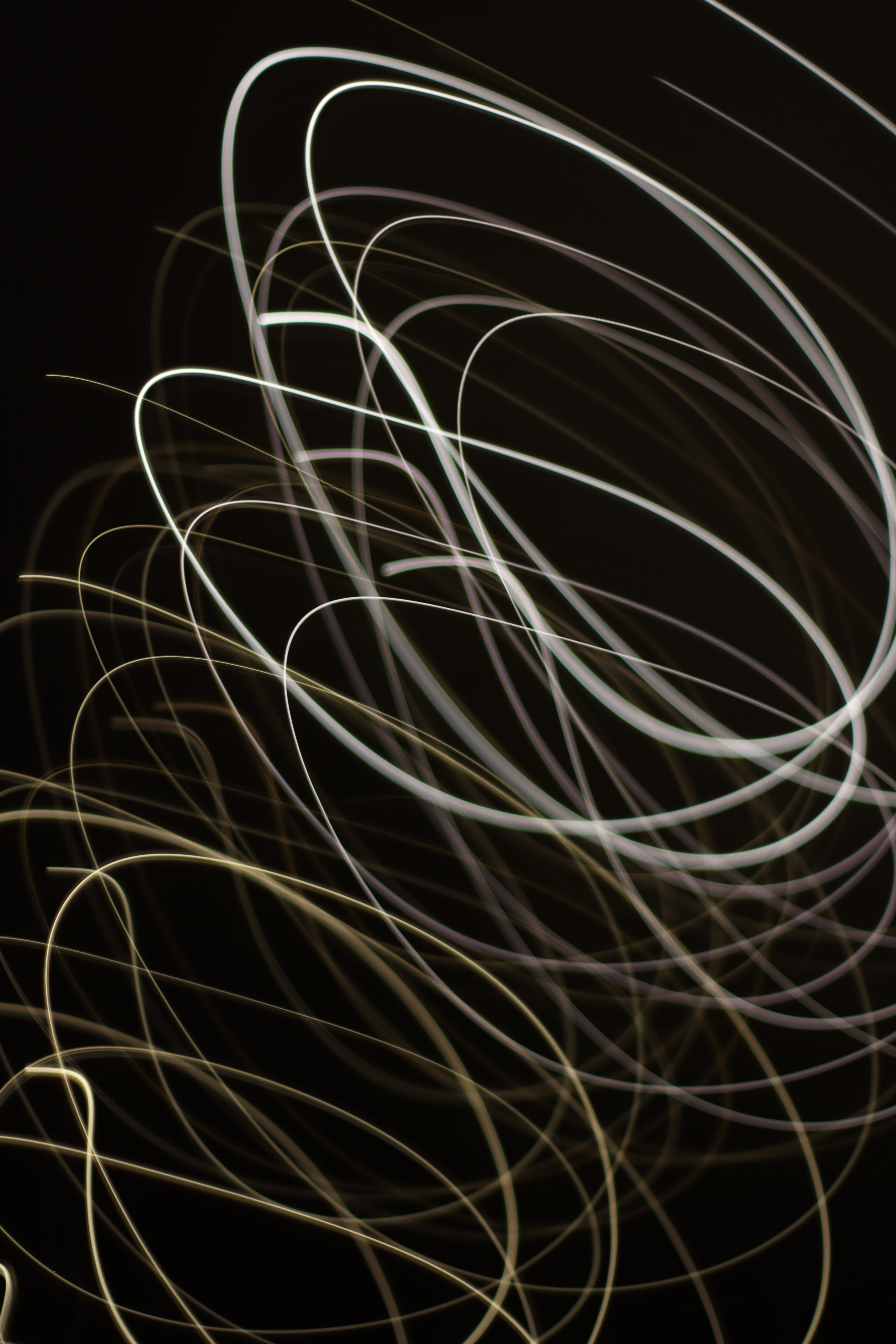 confused, abstract, shine, light, lines, long exposure, intricate cellphone
