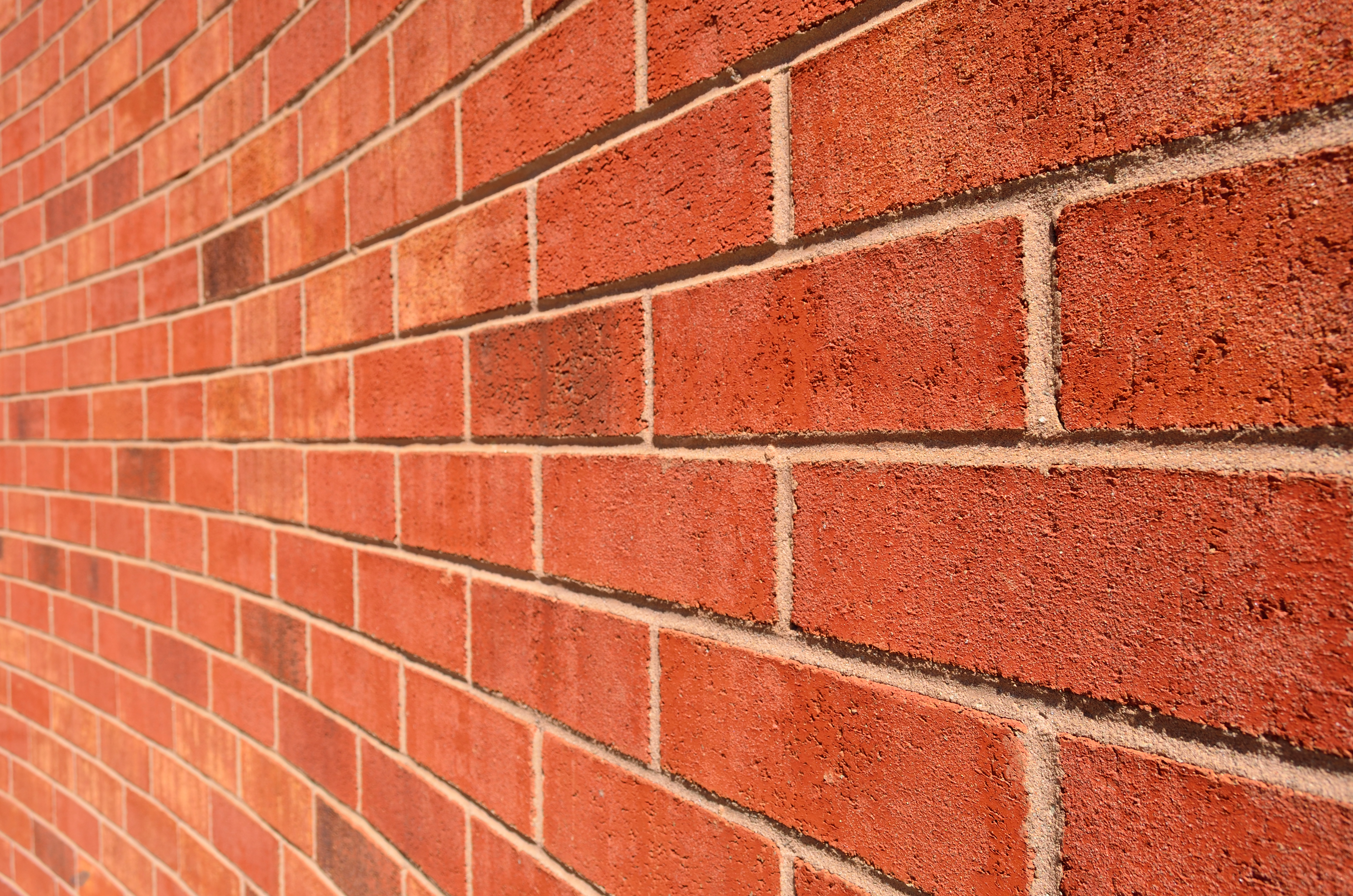 Mobile Wallpaper Wall brick, texture, rough, bend