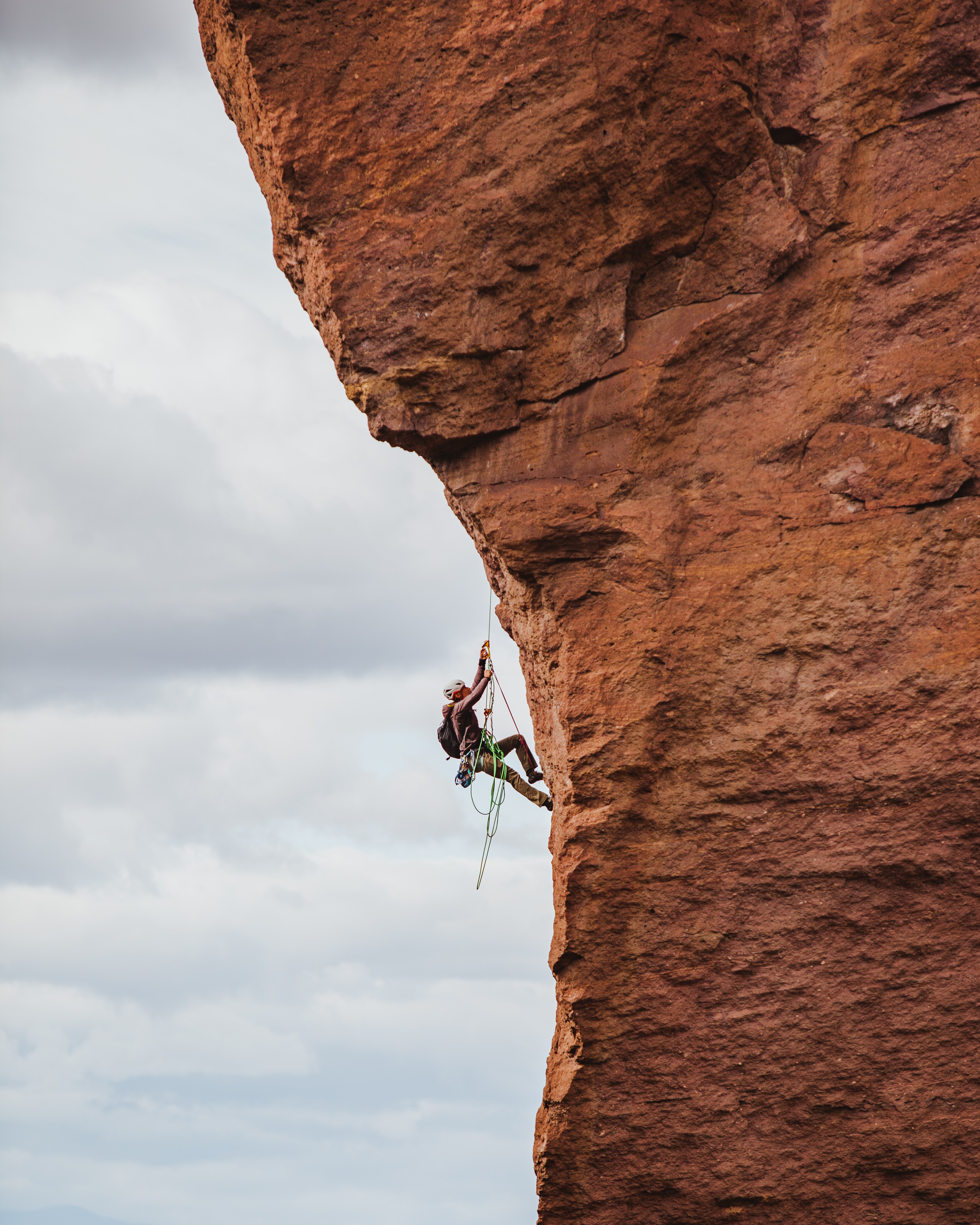 Rock Climber iPhone Background