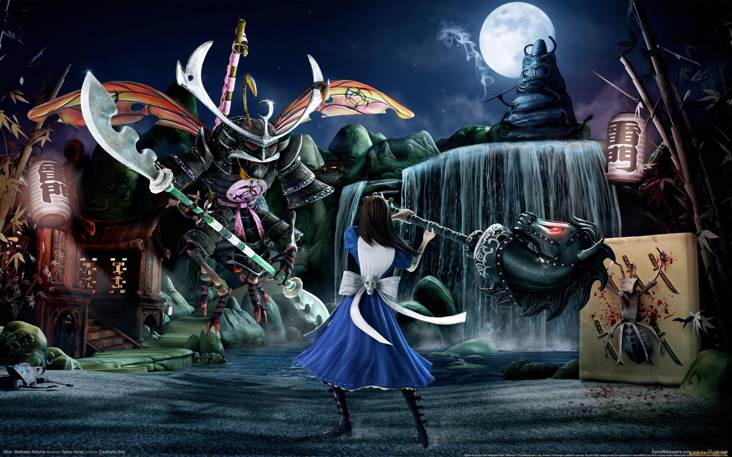 Handy-Wallpaper Spiele, Alice: Madness Returns kostenlos herunterladen.