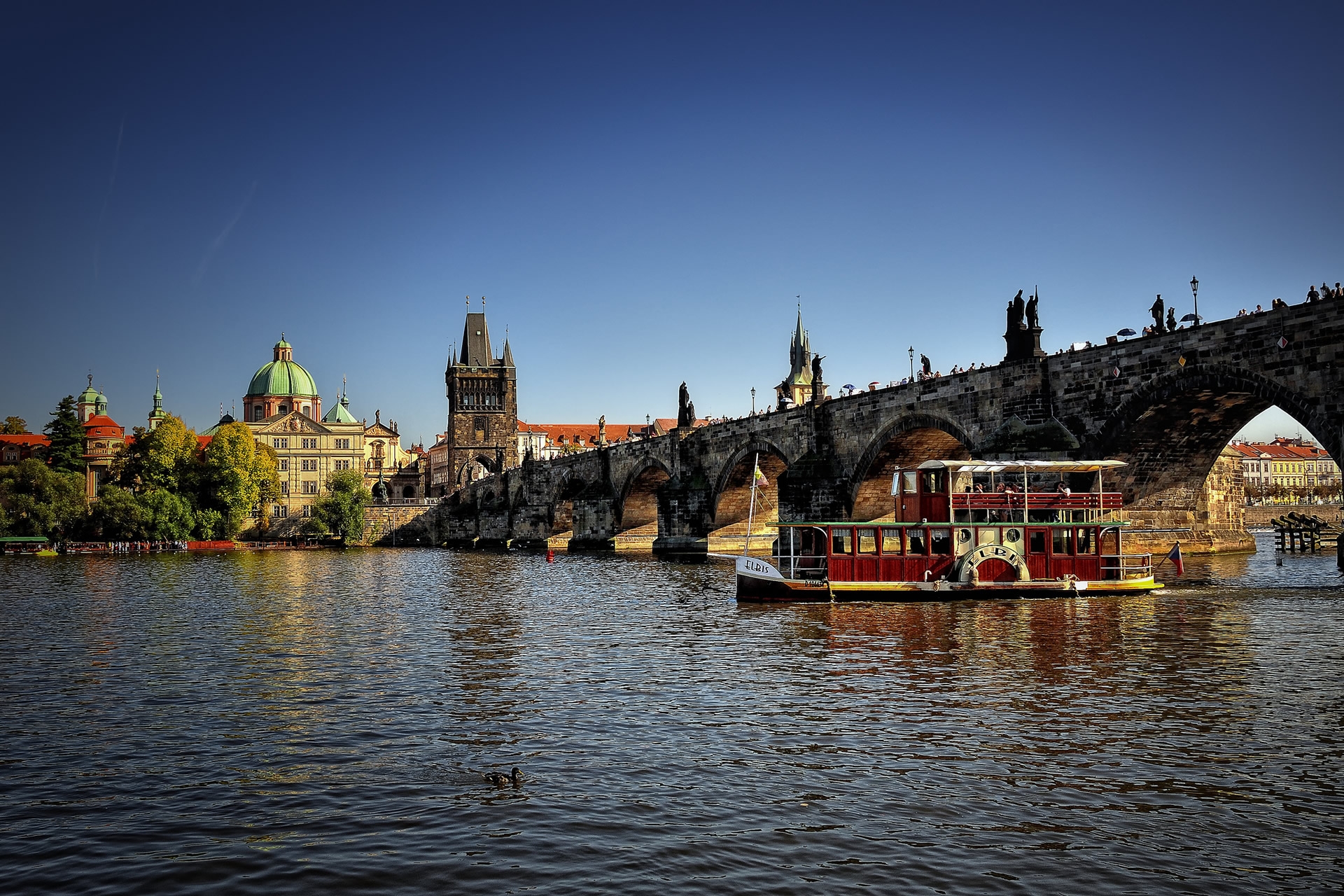 rivers, cities, czech republic, city Prague HD Android Wallpapers