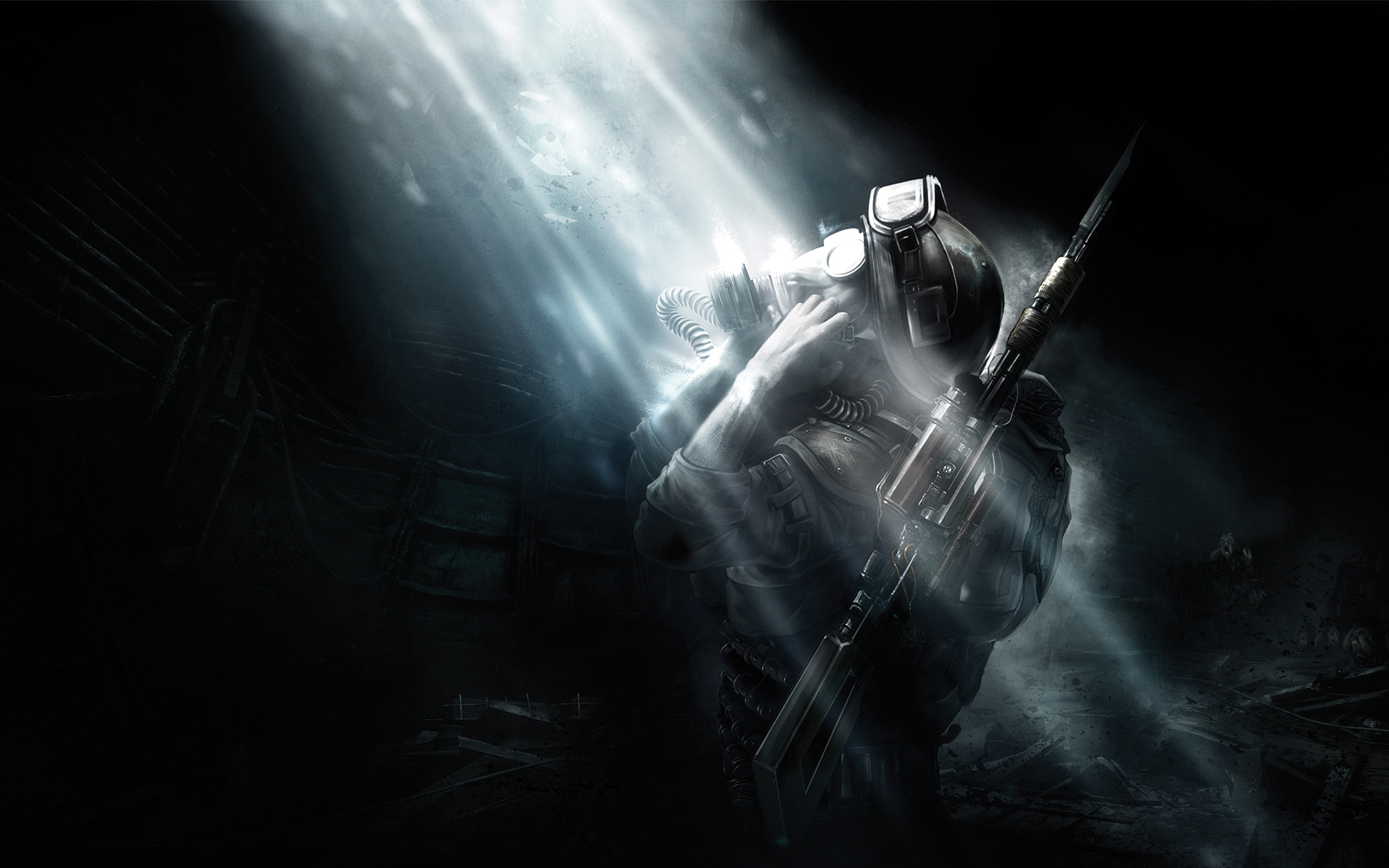 Cool Backgrounds games Metro 2033