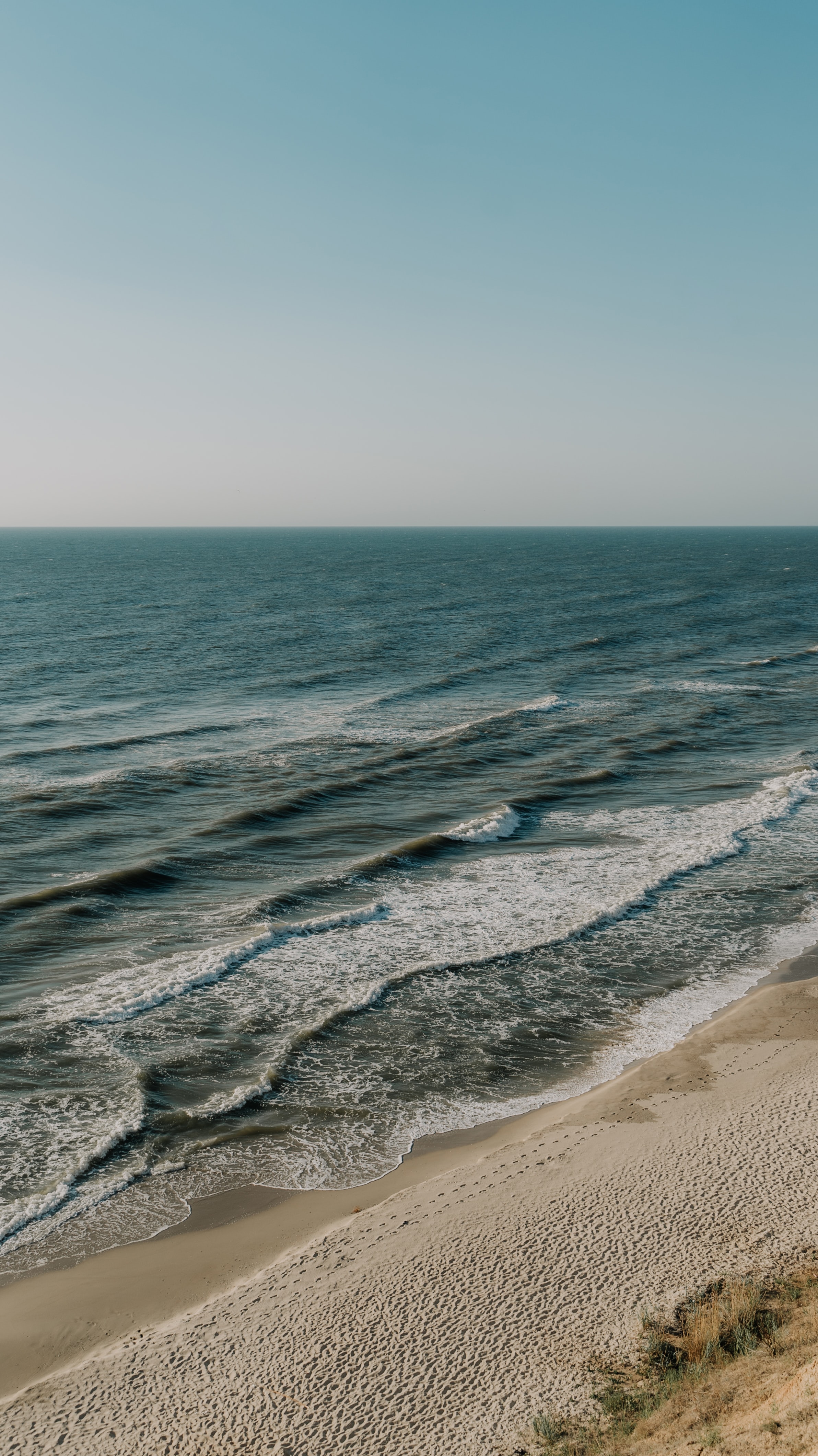 手機的158017屏保和壁紙地平线。 免費下載 海滩, 性质, 海, 海岸 圖片