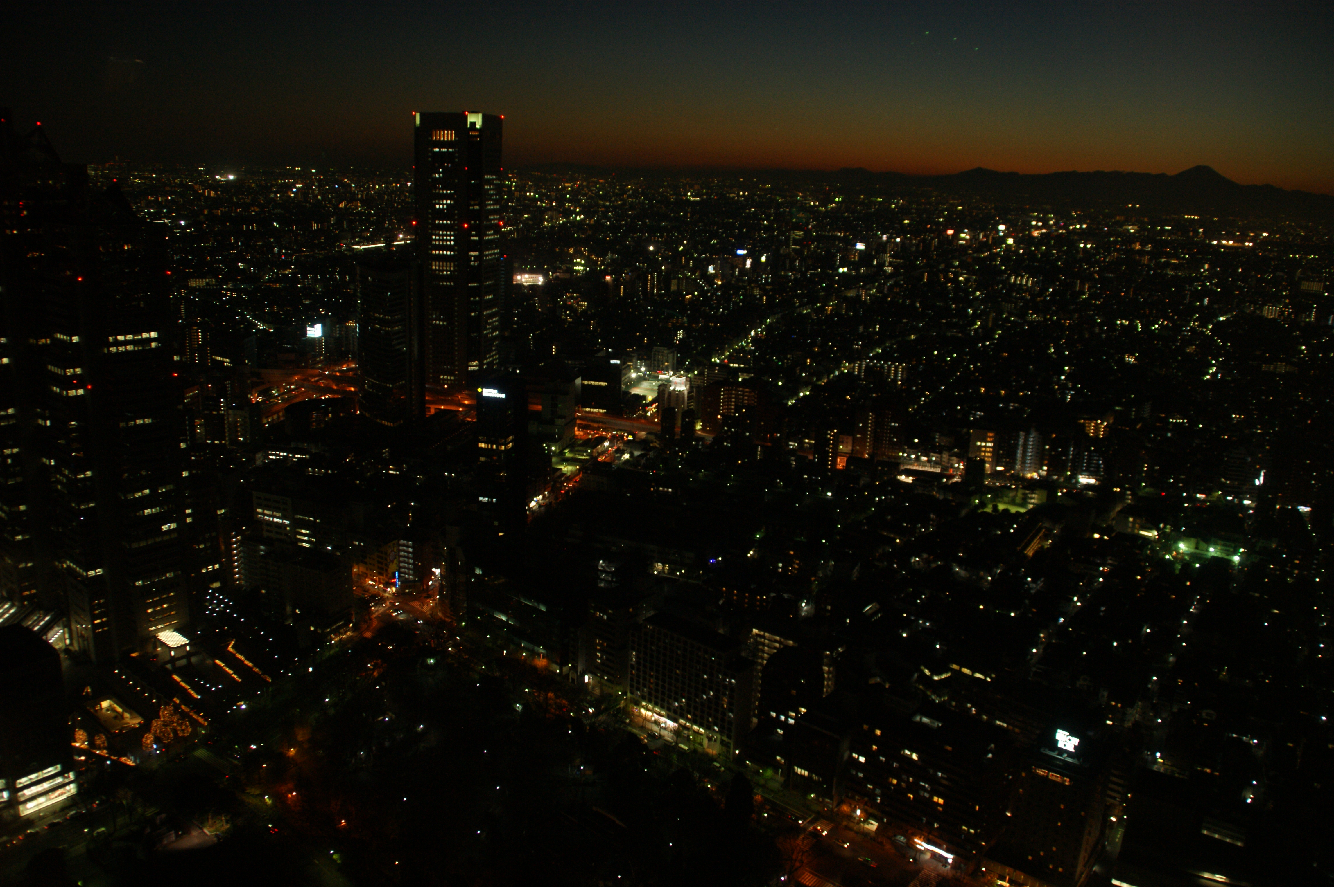 desktop and mobile tokyo, city, cities, evening