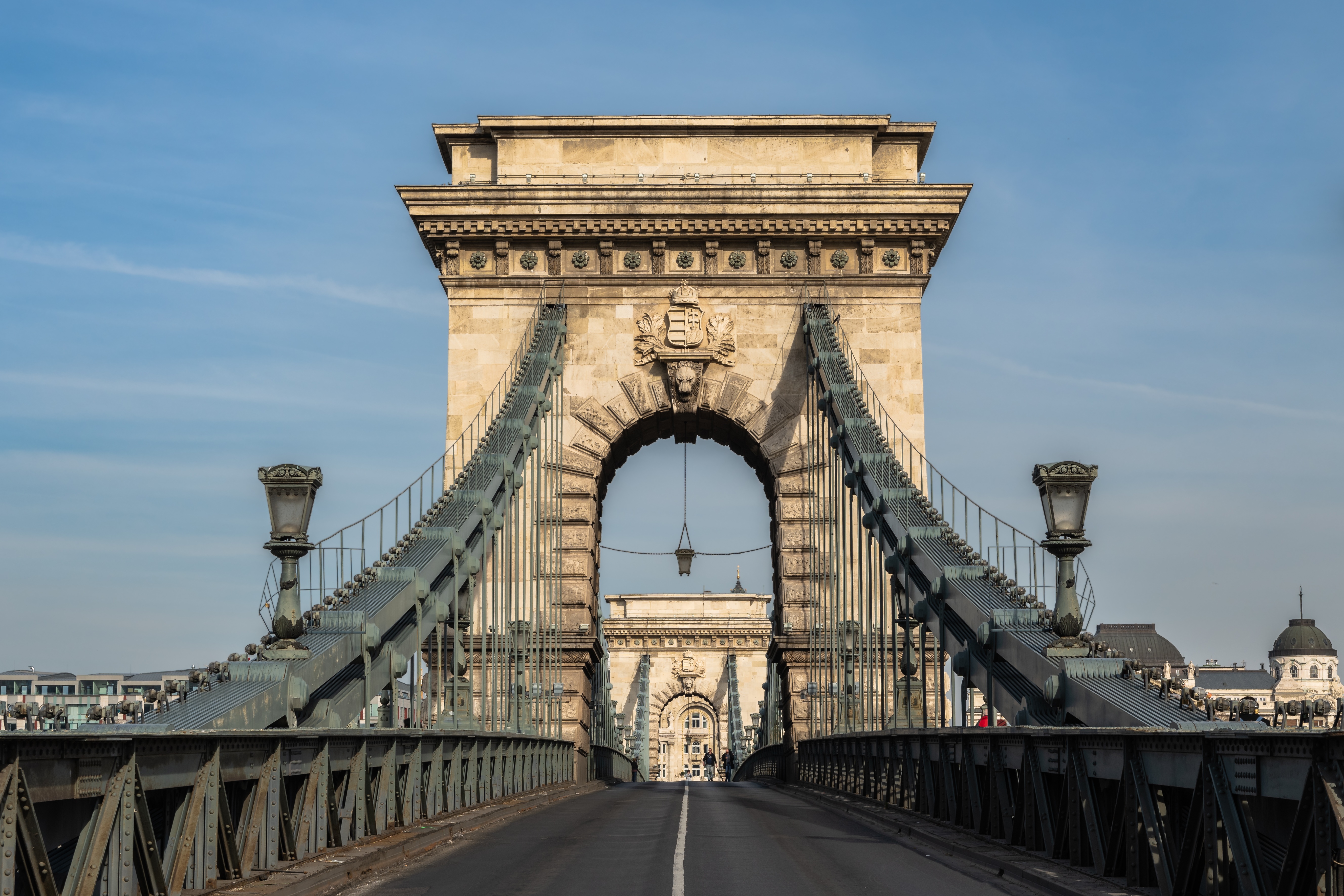 Цепной мост Будапешт Венгрия