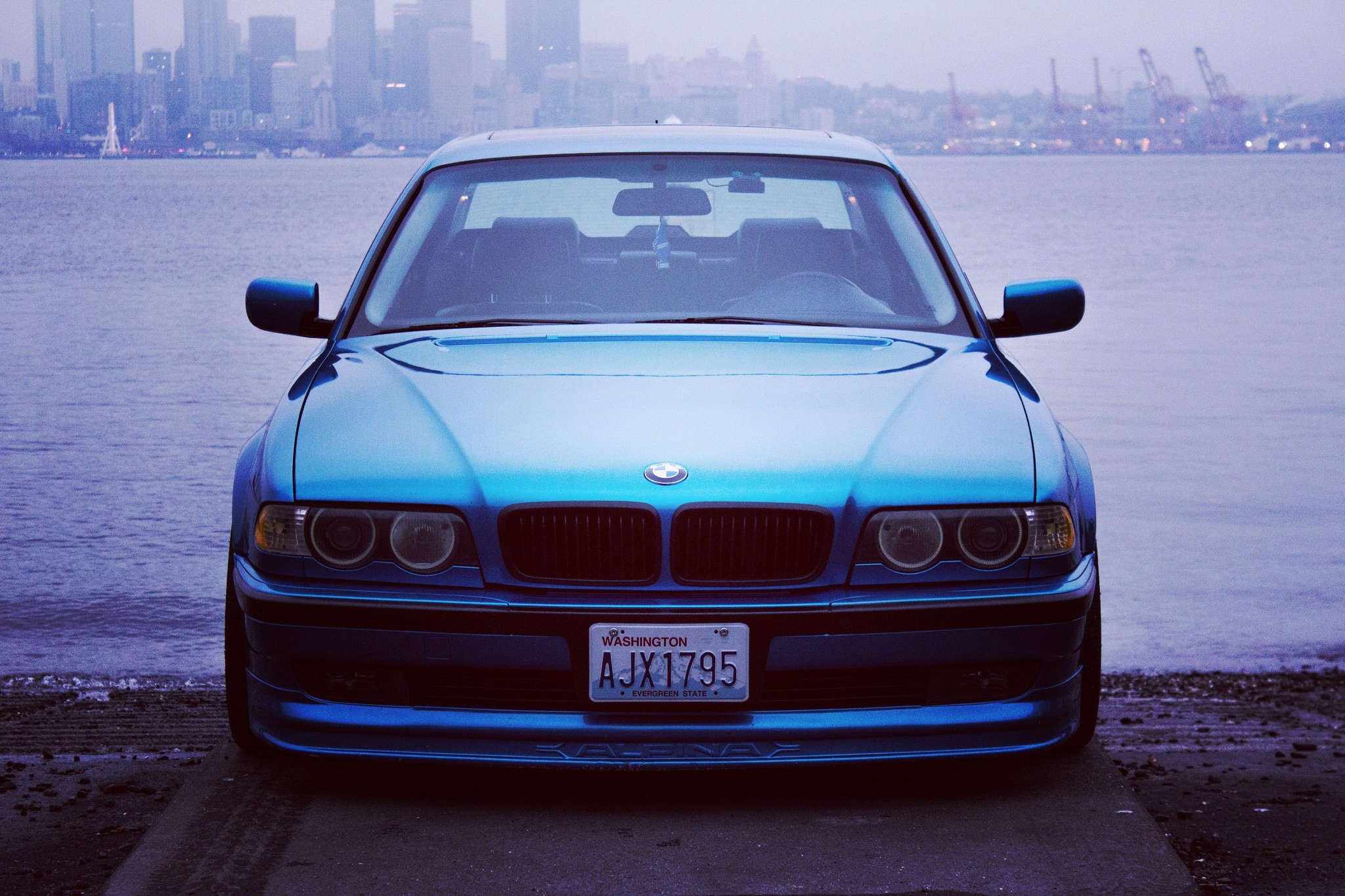 151278 download wallpaper auto, bmw, tuning, cars, front bumper, e38 screensavers and pictures for free