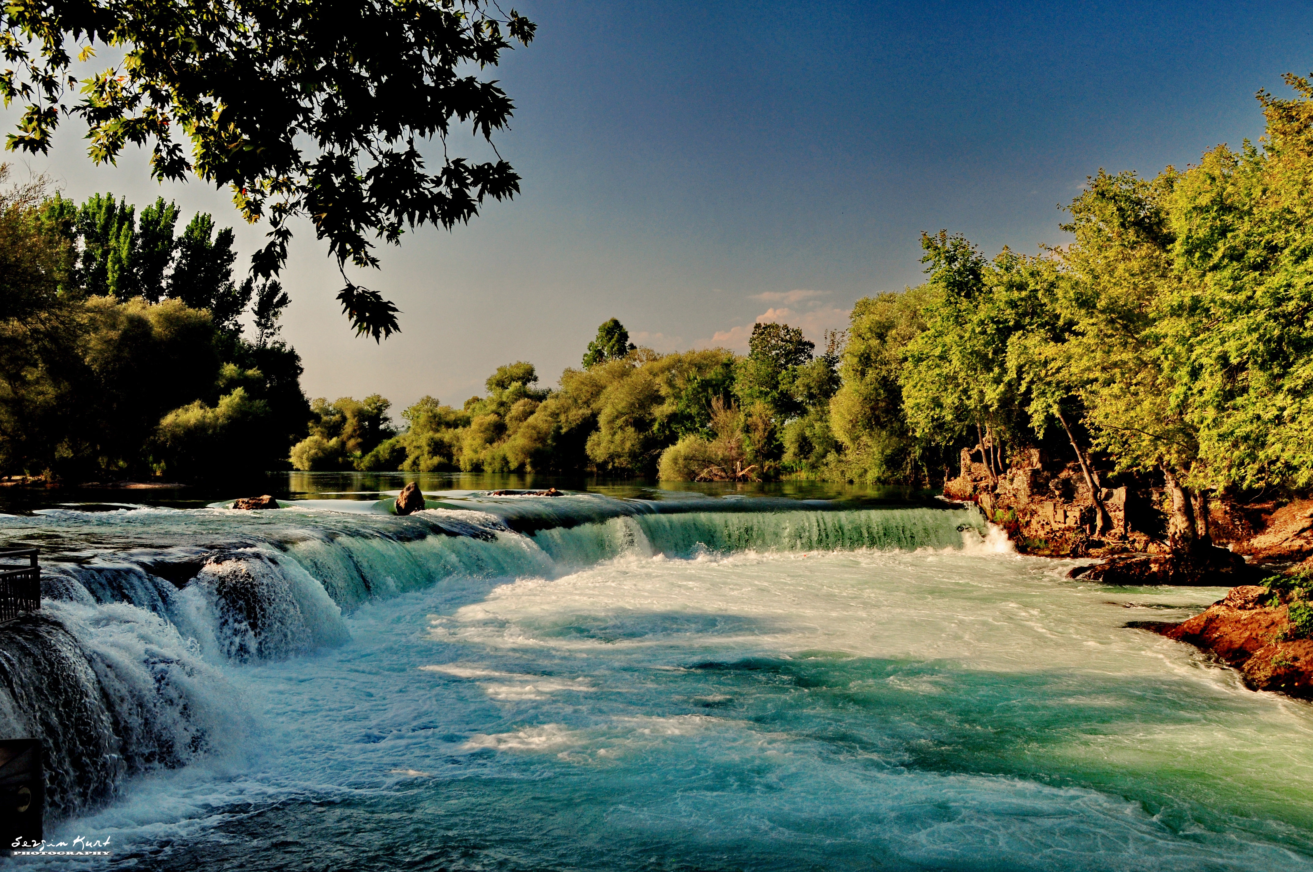 Laden Sie das Wasserfall, Natur, Flüsse, Wald-Bild kostenlos auf Ihren PC-Desktop herunter