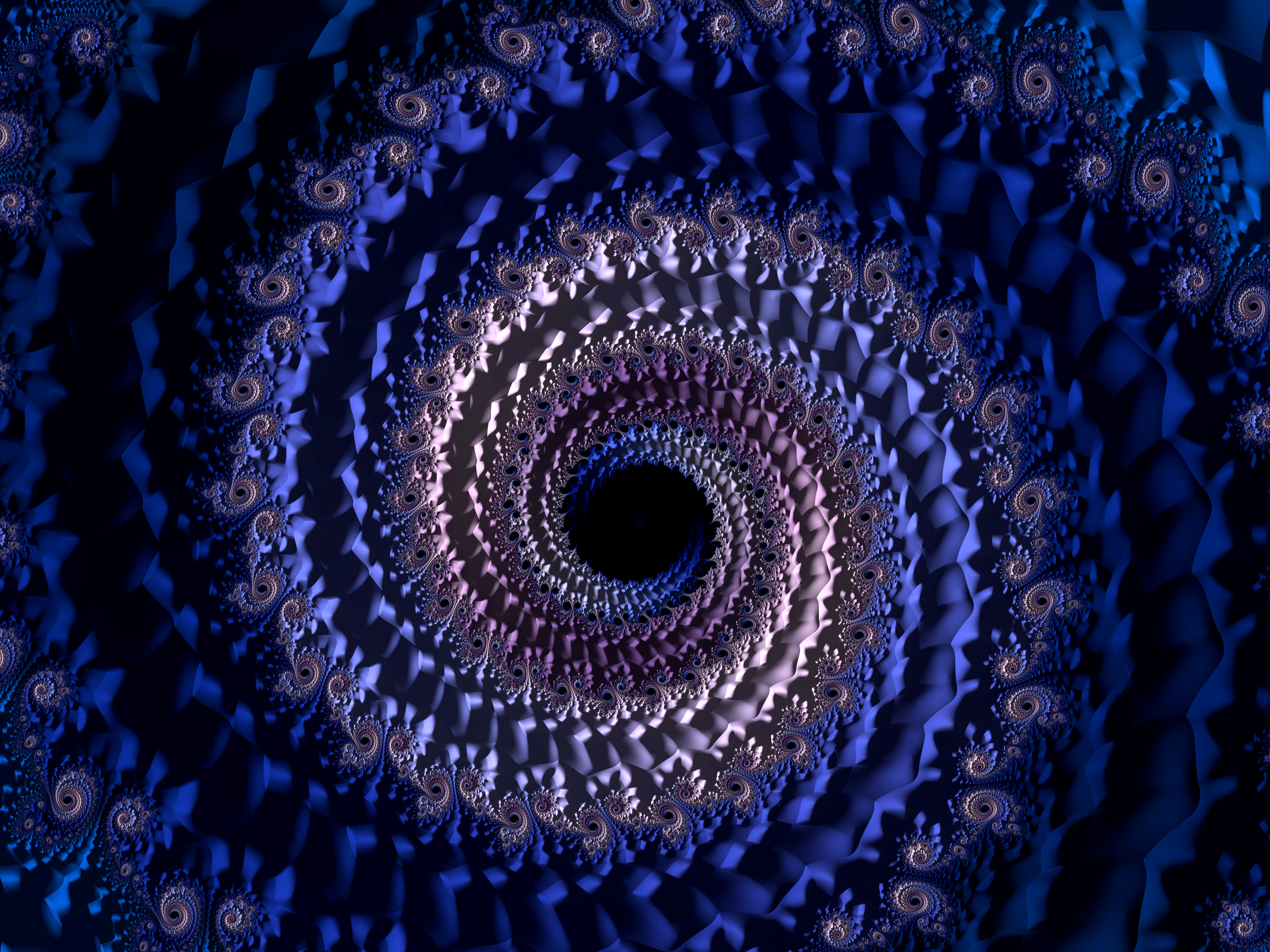 3d, involute, abstract, swirling HD Mobile