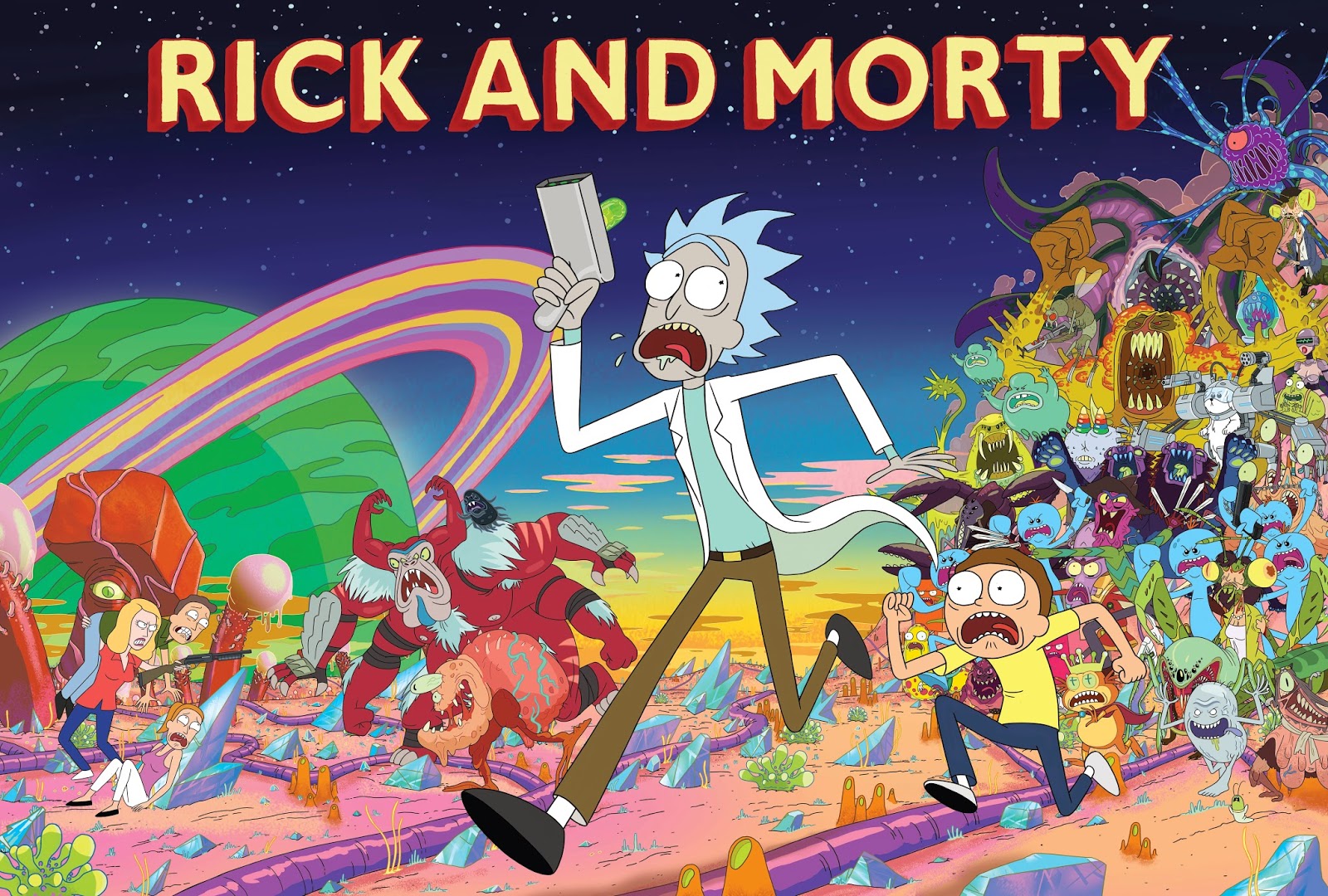 Rick And Morty  Free Stock Photos