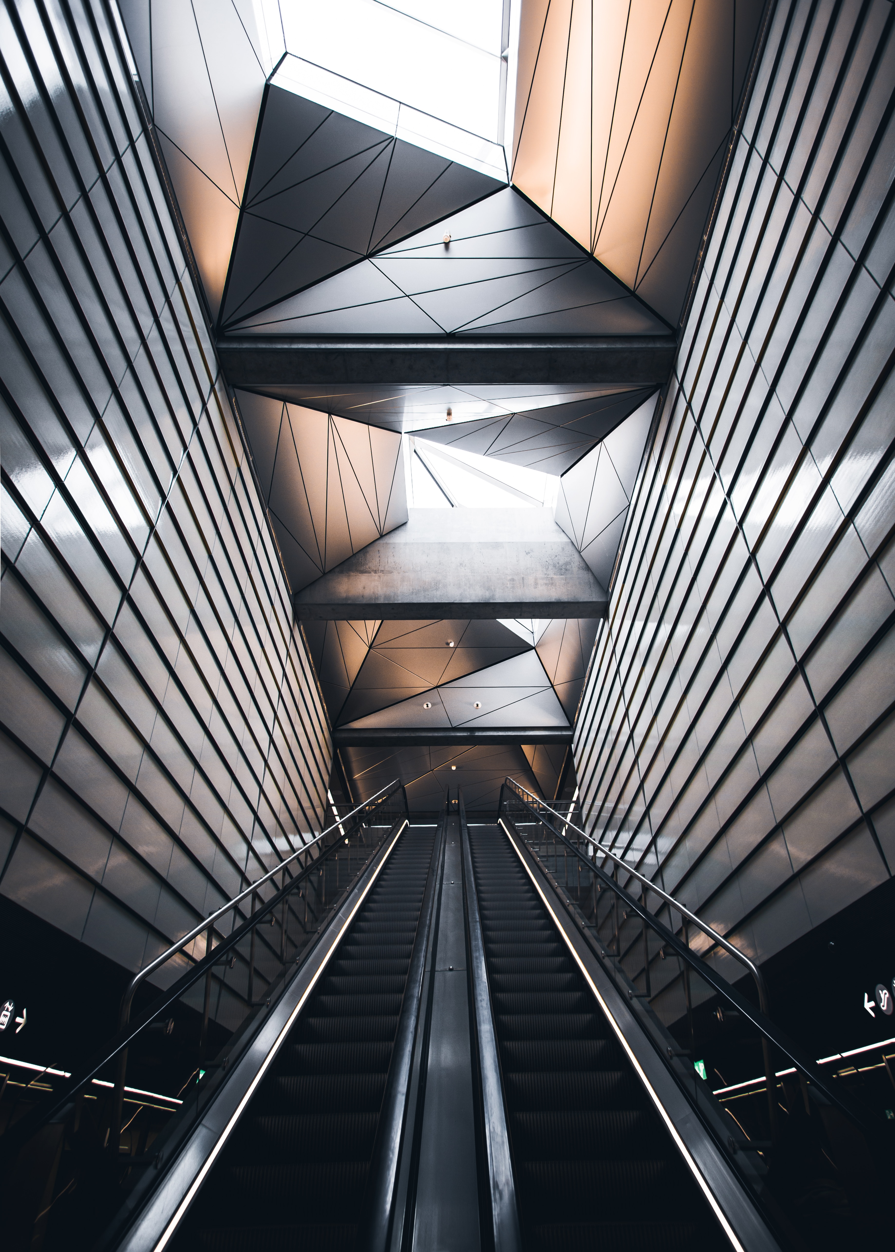 Interior metro, architecture, building, subway 8k Backgrounds