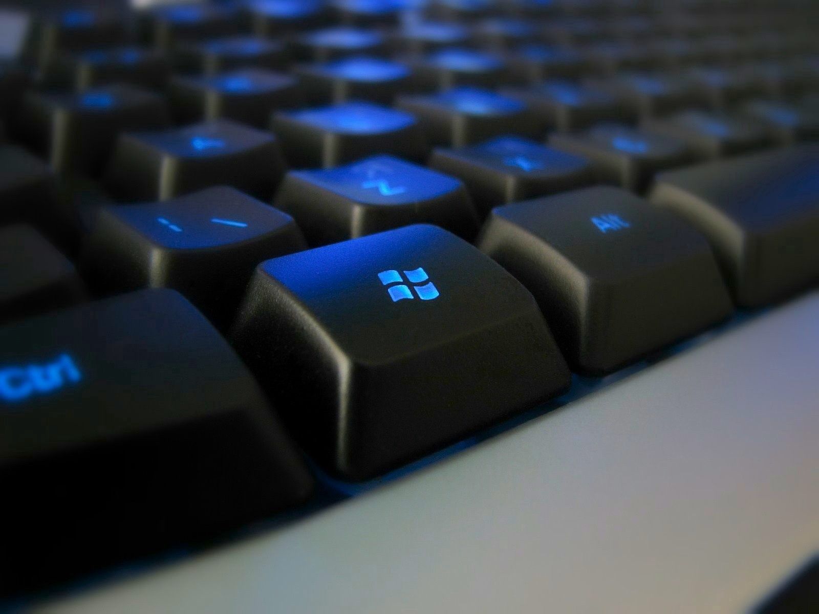 android keyboard, black, blue, macro, backlight, illumination