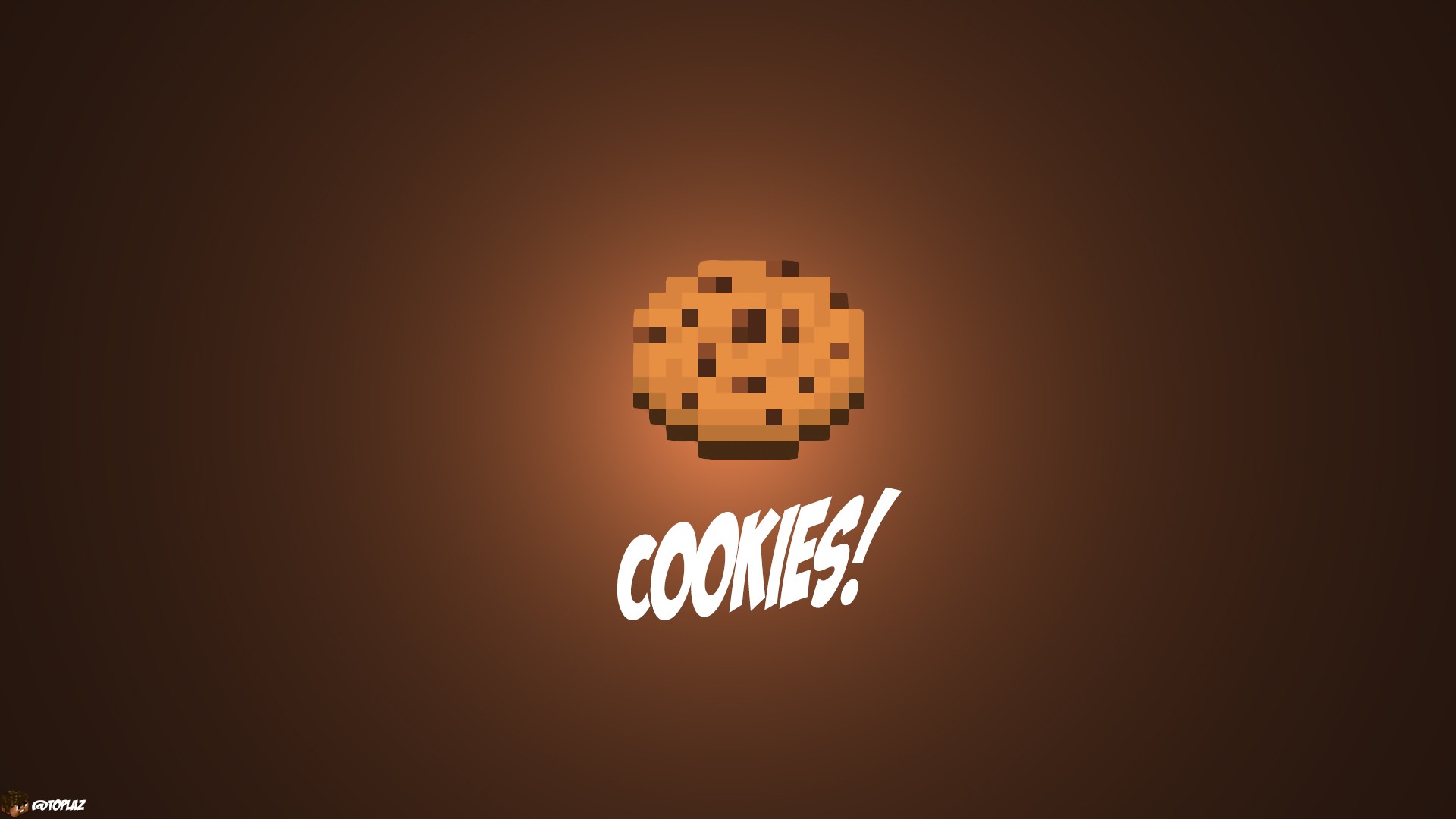 brown, video game, minecraft, cookie