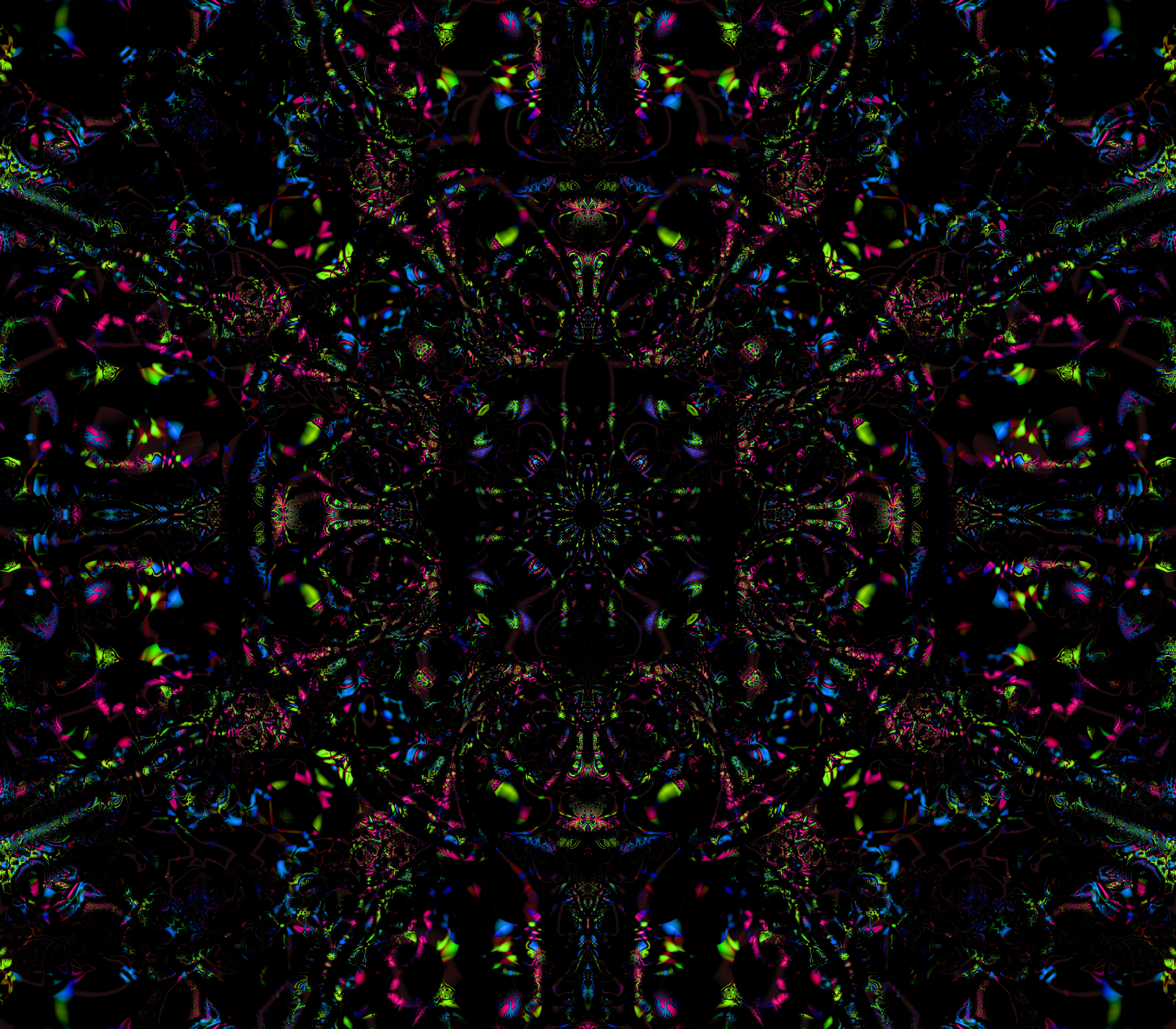 Mobile Wallpaper: Free HD Download [HQ] dark, multicolored, motley, fractal